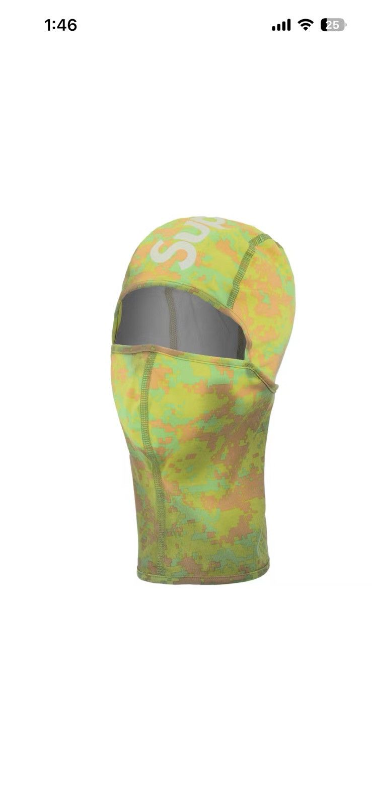 Supreme Supreme Heat Reactive Digi Camo Balaclava Size ONE SIZE - 4 Thumbnail