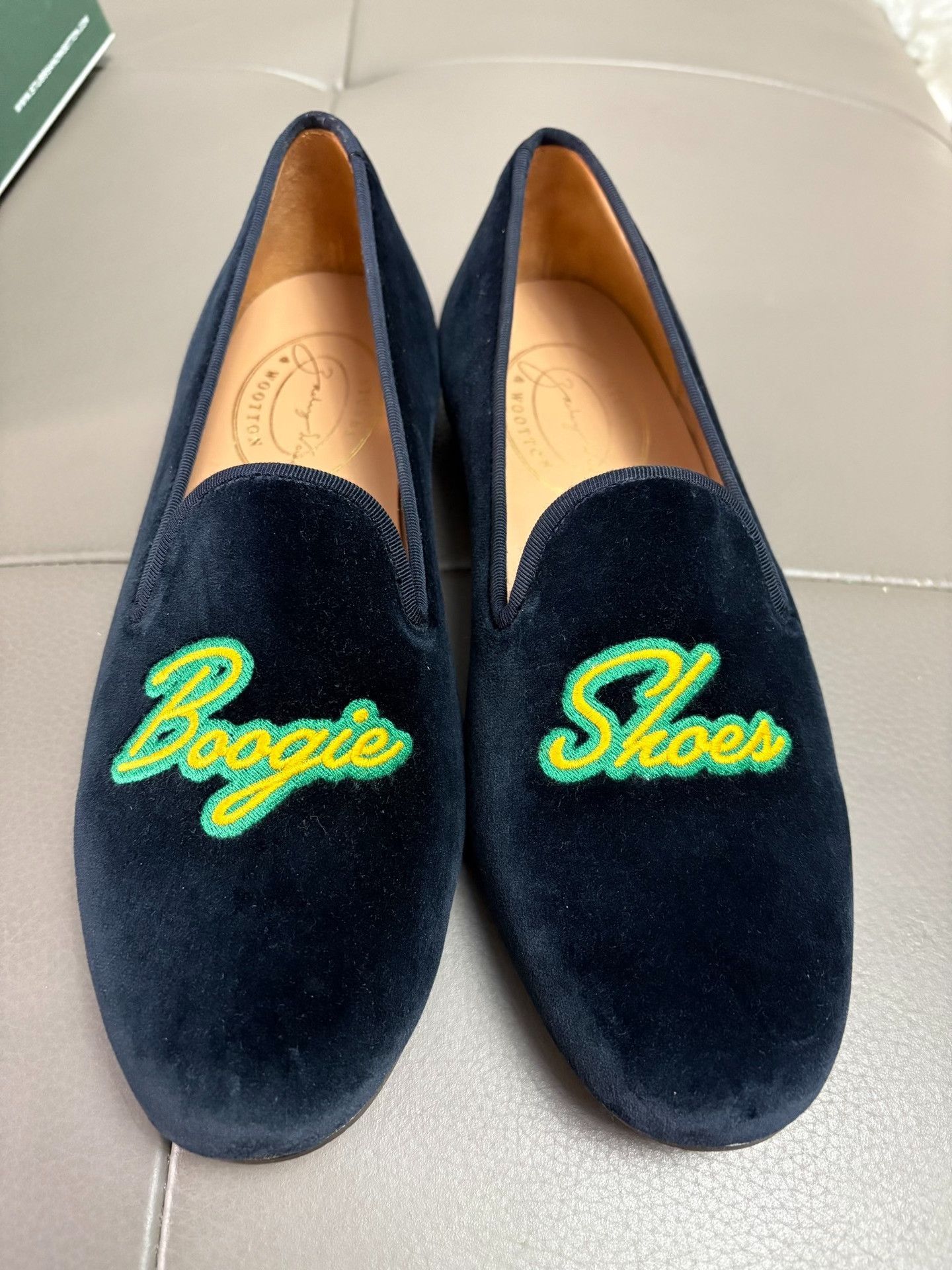 Stubbs & Wootton Men’s Velvet Loafers in Black, Men's (Size 9.5) — image 2 of 6