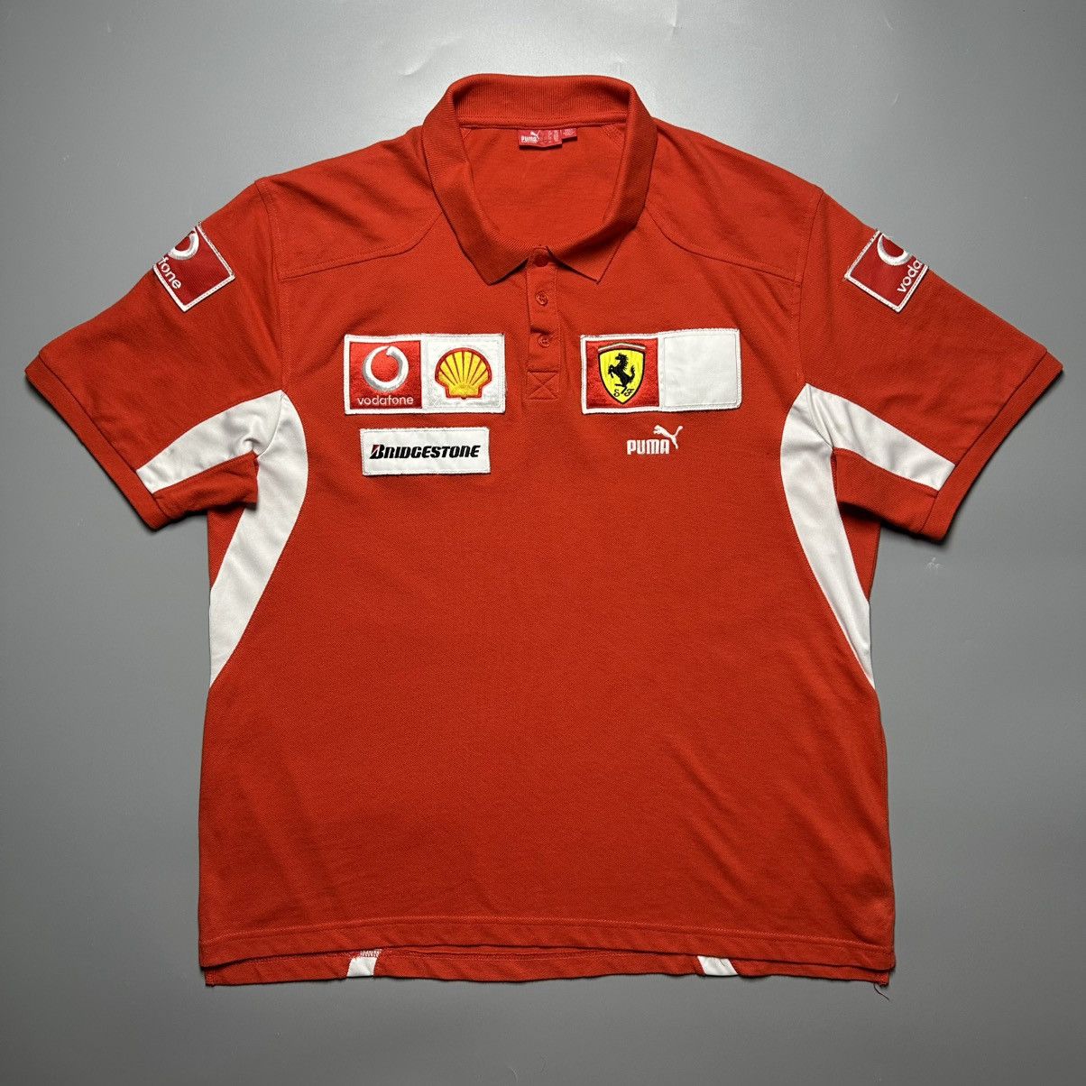Puma PUMA x FERRARI FORMULA 1 VINTAGE TEAM POLO Size US XXL / EU 58 / 5 - 1 Thumbnail