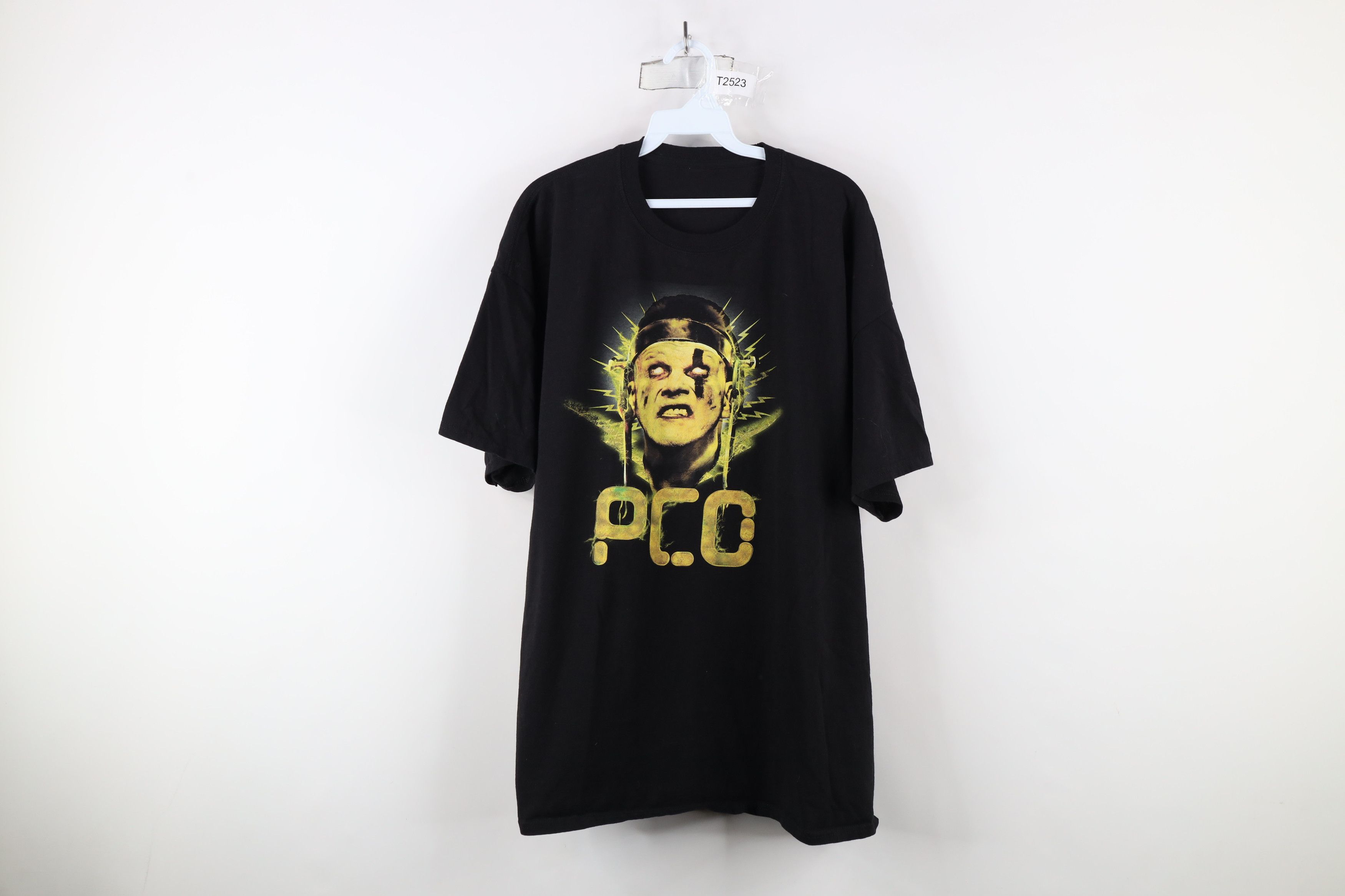 Vintage Vintage 90s PCO Perfect Creation One Frankenstein T-Shirt Size US XXL / EU 58 / 5 - 1 Thumbnail