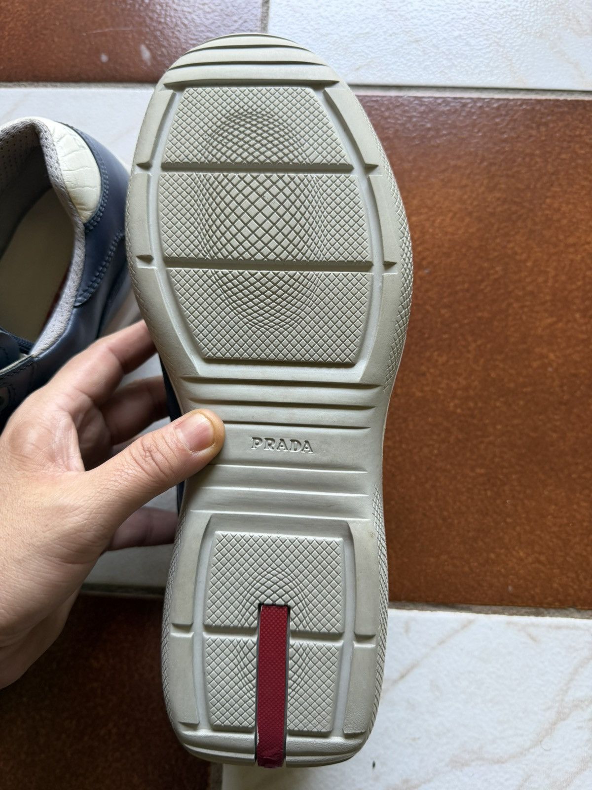 Prada Americas Cup OG Navy Blue Size US 9.5 / EU 42-43 - 5 Thumbnail