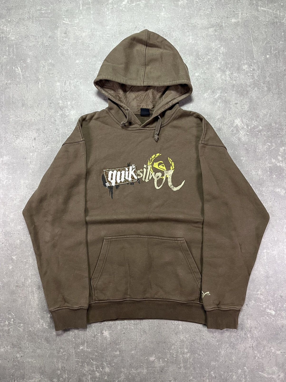 Quiksilver Quiksilver Y2K Vintage Big Logo Baggy Hoodie XL Size US XL / EU 56 / 4 - 1 Thumbnail