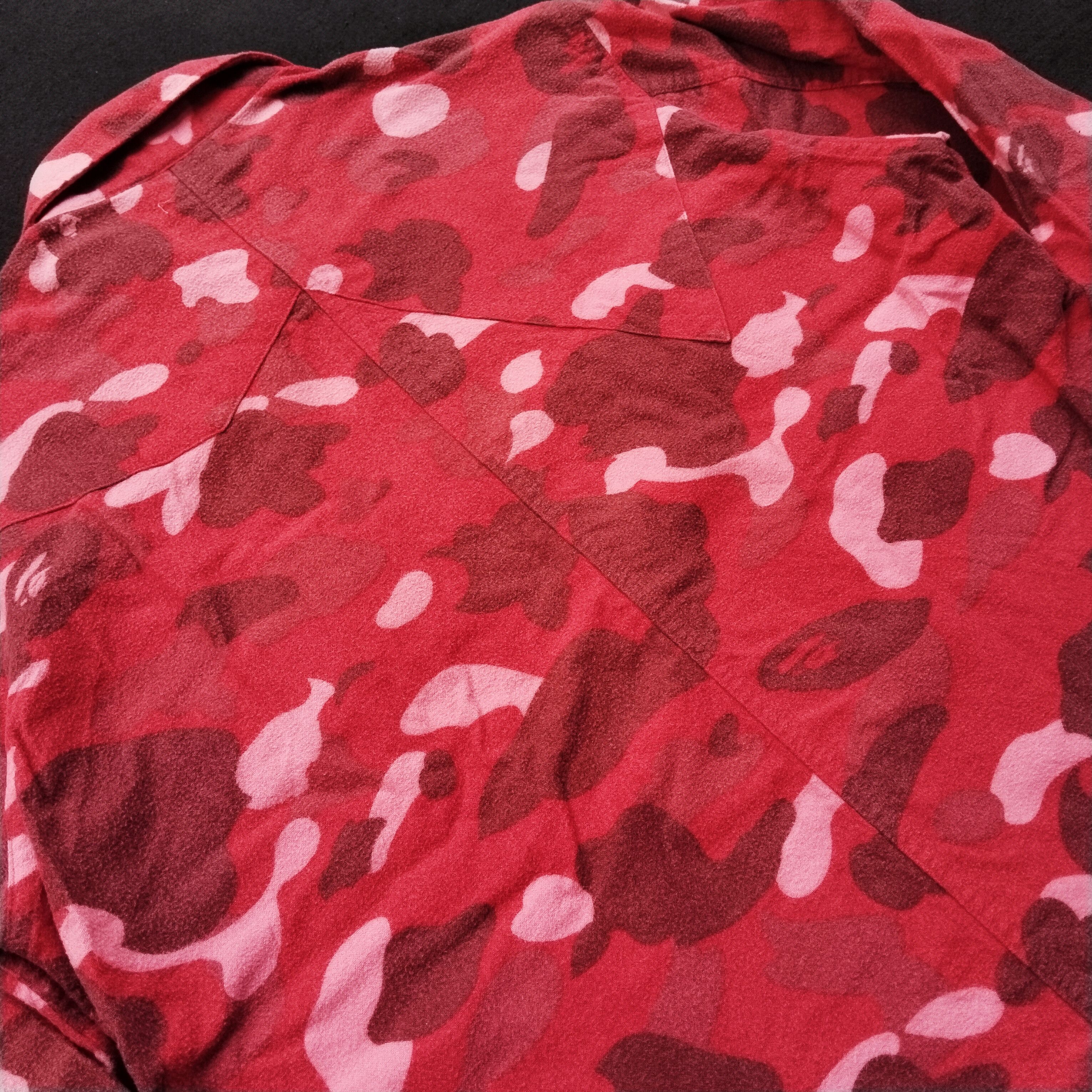 Bape 2008 Bape NFS Red Camo Button Up Size US S / EU 44-46 / 1 - 6 Thumbnail