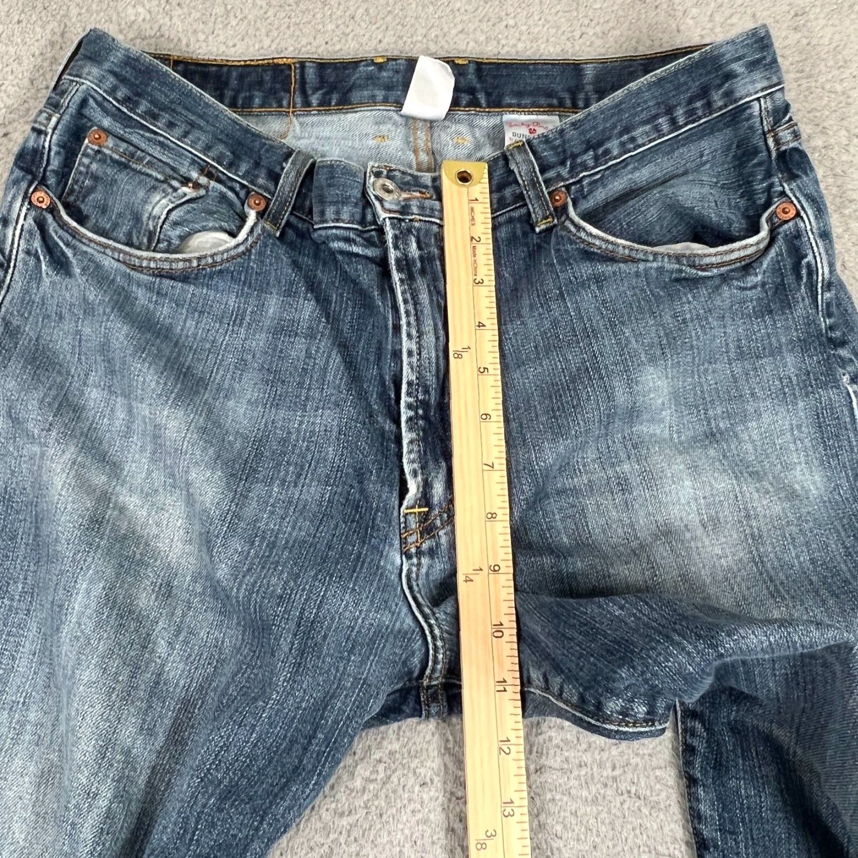 Lucky Brand Vintage Lucky Brand Dungarees Men’s Jeans Size 36 Bootcut Blue Cotton Denim Made in USA Size US 36 / EU 52 - 6 Thumbnail