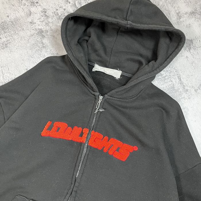 Streetwear Low Lights Studios Frottee Heavy Zip Hoodie Mohair Logo ...
