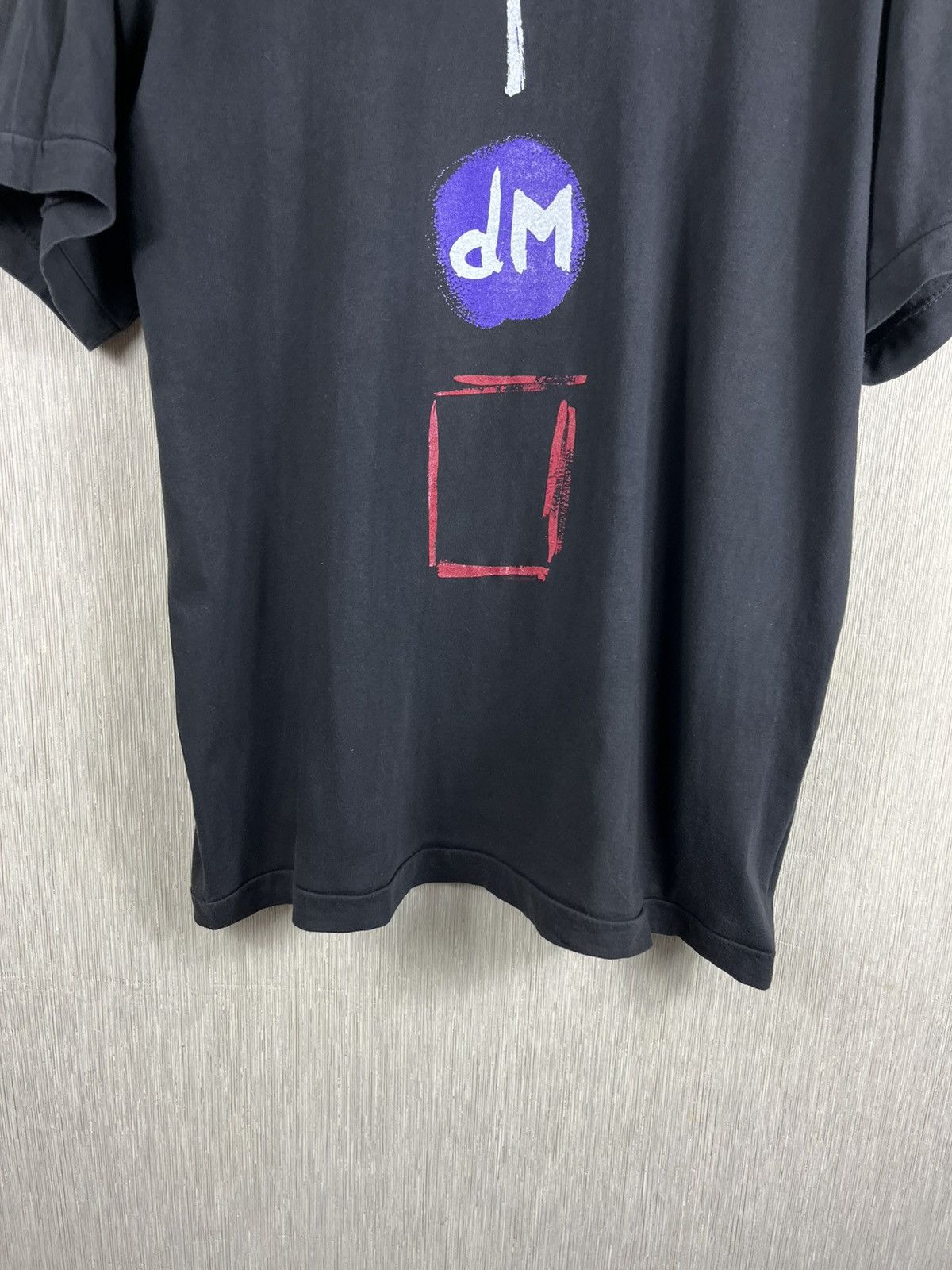 Band Tees Vintage Depeche Mode 1993 tee single stitch t-shirt DP plus Size US L / EU 52-54 / 3 - 6 Thumbnail