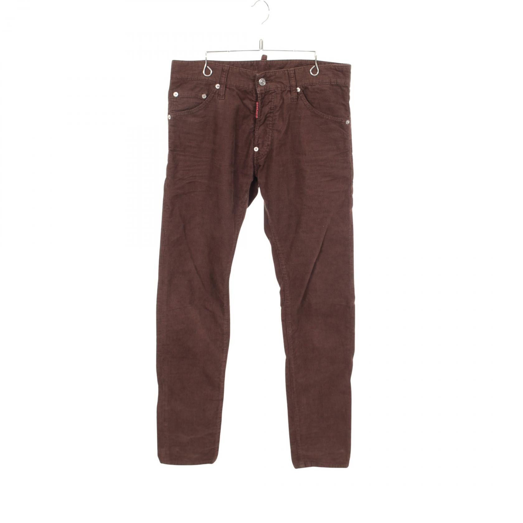 Dsquared2 Dsquared2 DSQUARED2 Corduroy Cotton Pants Textile Bottoms S74LA0465 DUTY FREE for USA Size ONE SIZE - 1 Thumbnail