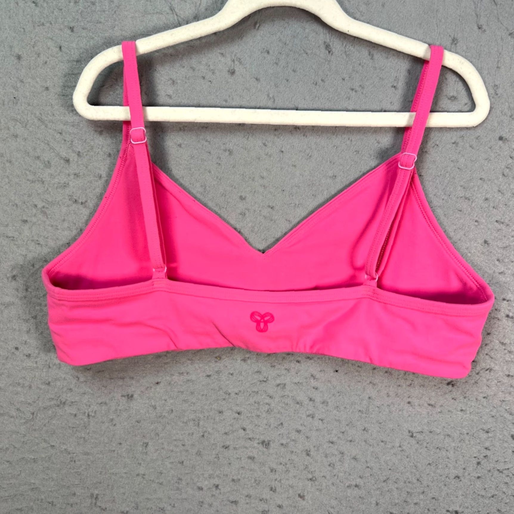 TNA Tnaction Womens Size Large Pink Sports Bra & Shorts SET Adjustable Straps - 2 Piece Activewear Tracksuit (L) Pink Womens Size 36" / US 14 / IT 50 - 2 Thumbnail