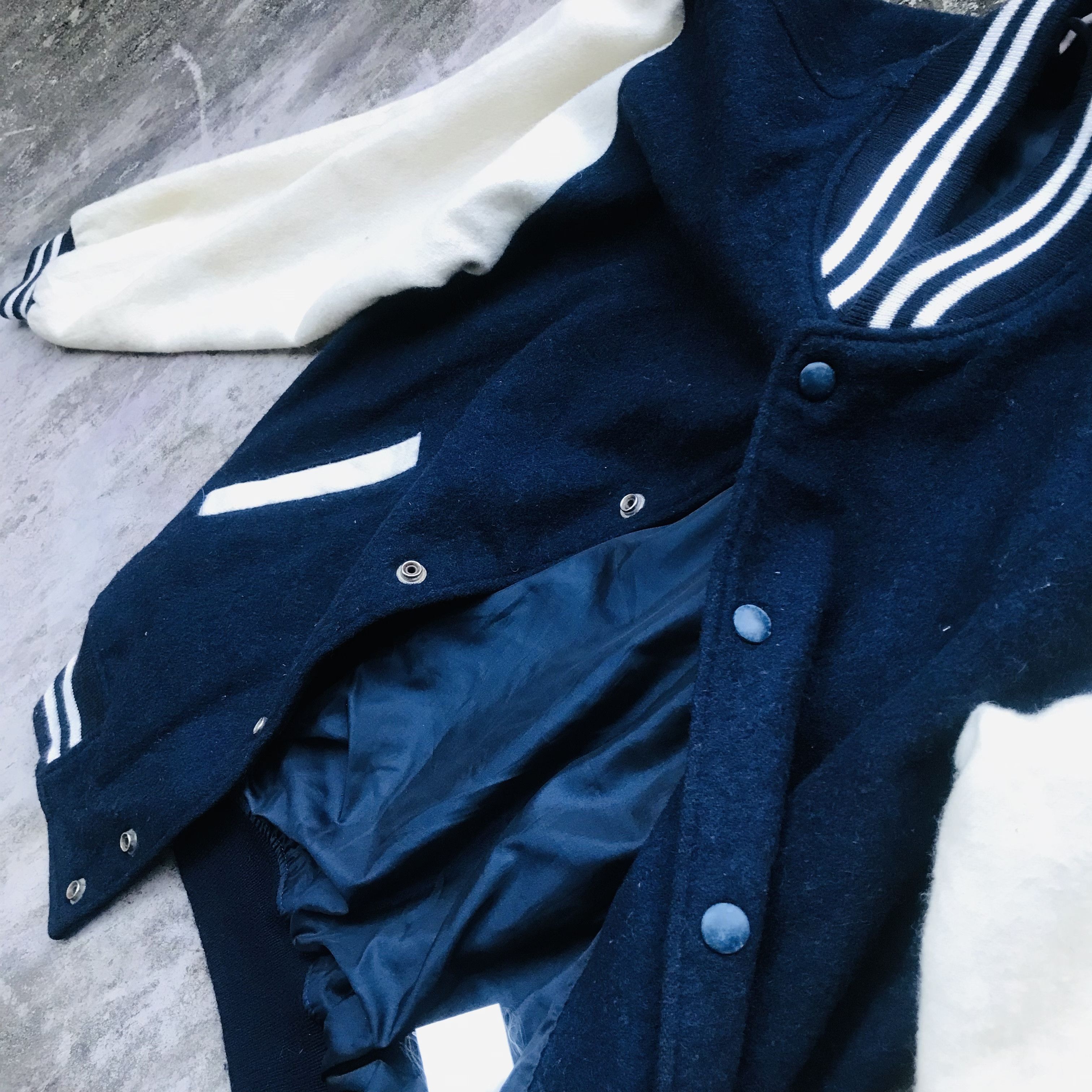 Vintage Vintage Two Tone WooL Varsity Jacket Size US M / EU 48-50 / 2 - 5 Thumbnail