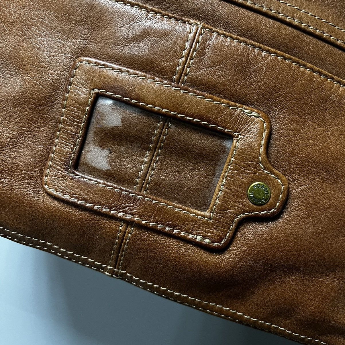 Fossil Vintage Fossil Leather Shoulder Bag Y2K Size ONE SIZE - 13 Thumbnail