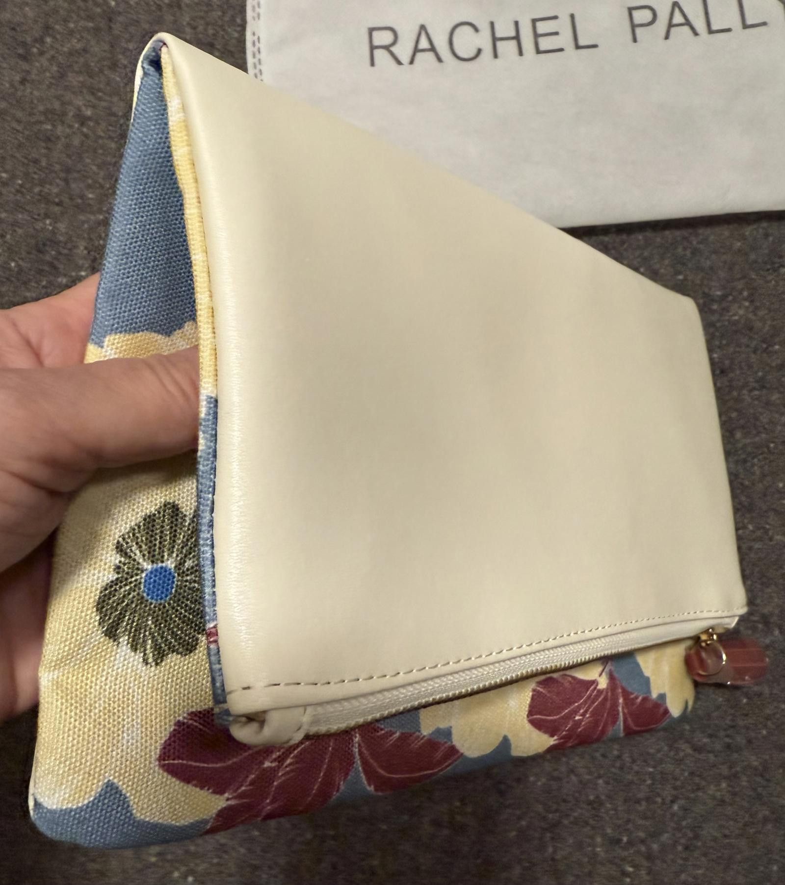 Rachel Pally NWOT Fold-over Reversible Cluth-Cream & Floral Size ONE SIZE - 1 Thumbnail