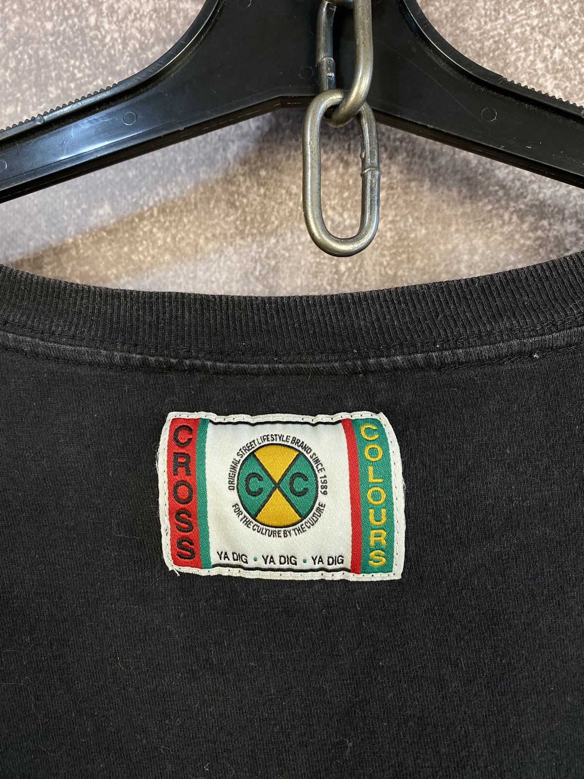 Vintage Cross Colour Ya Dig Hip Hop Style T-shirt