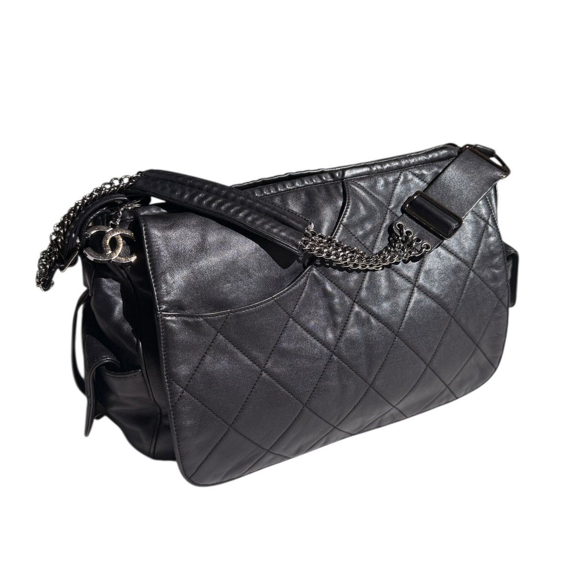 Chanel Quilted leather cargo barrel bag Size ONE SIZE - 1 Thumbnail