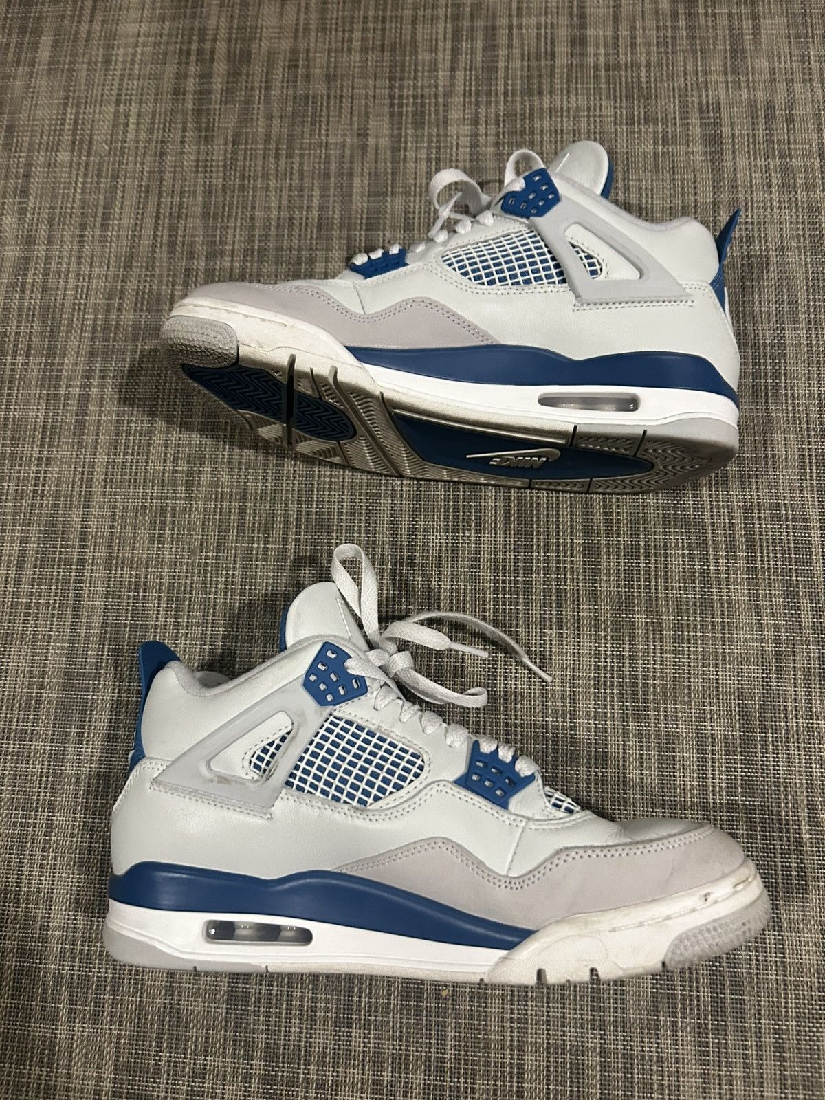 Nike Air Jordan 4 Retro Industrial Blue Size US 8.5 / EU 41-42 - 2 Thumbnail