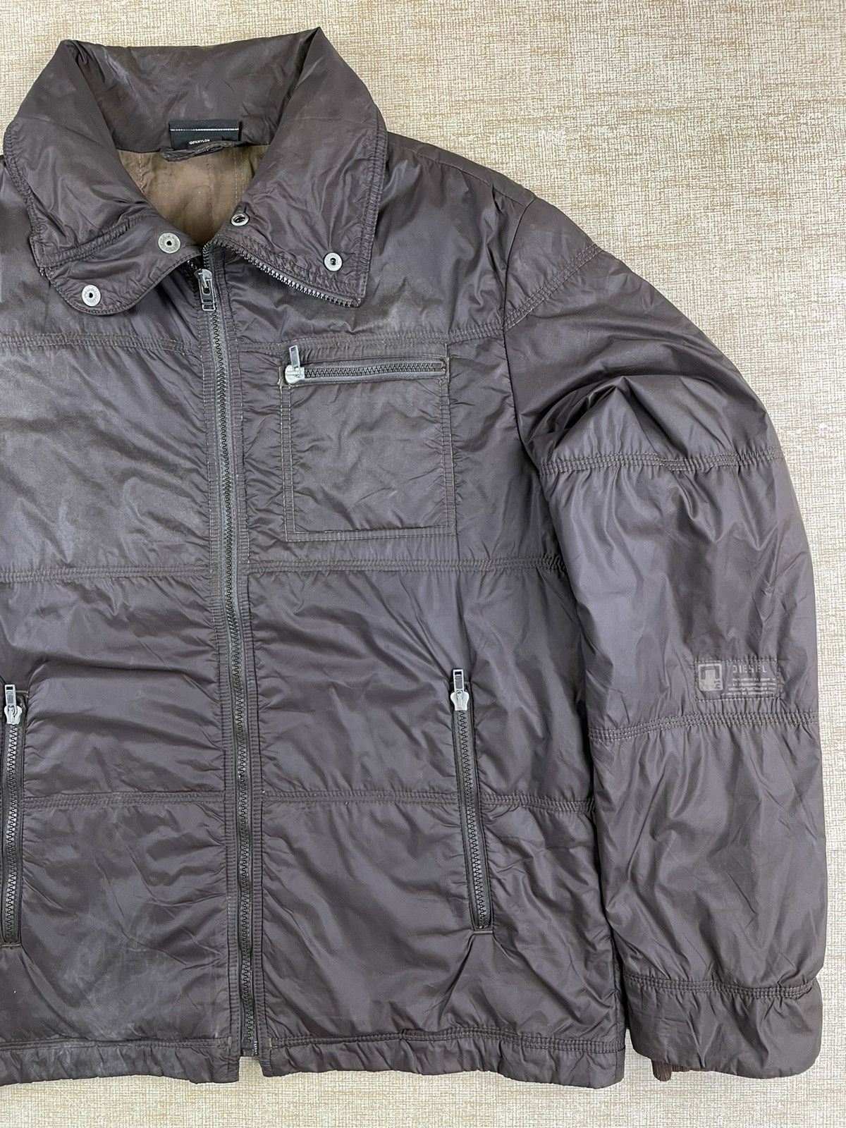 Diesel DIESEL ITALY Multipocket Nylon Zipper Jacket Size US M / EU 48-50 / 2 - 4 Thumbnail