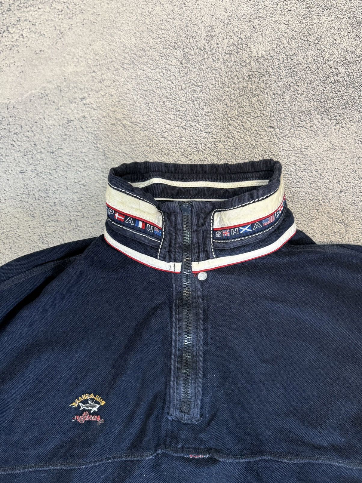 Paul & Shark Paul & Shark Yachting Half Zip Sweatshirt XL Vintage Jumper Size US XL / EU 56 / 4 - 17 Thumbnail