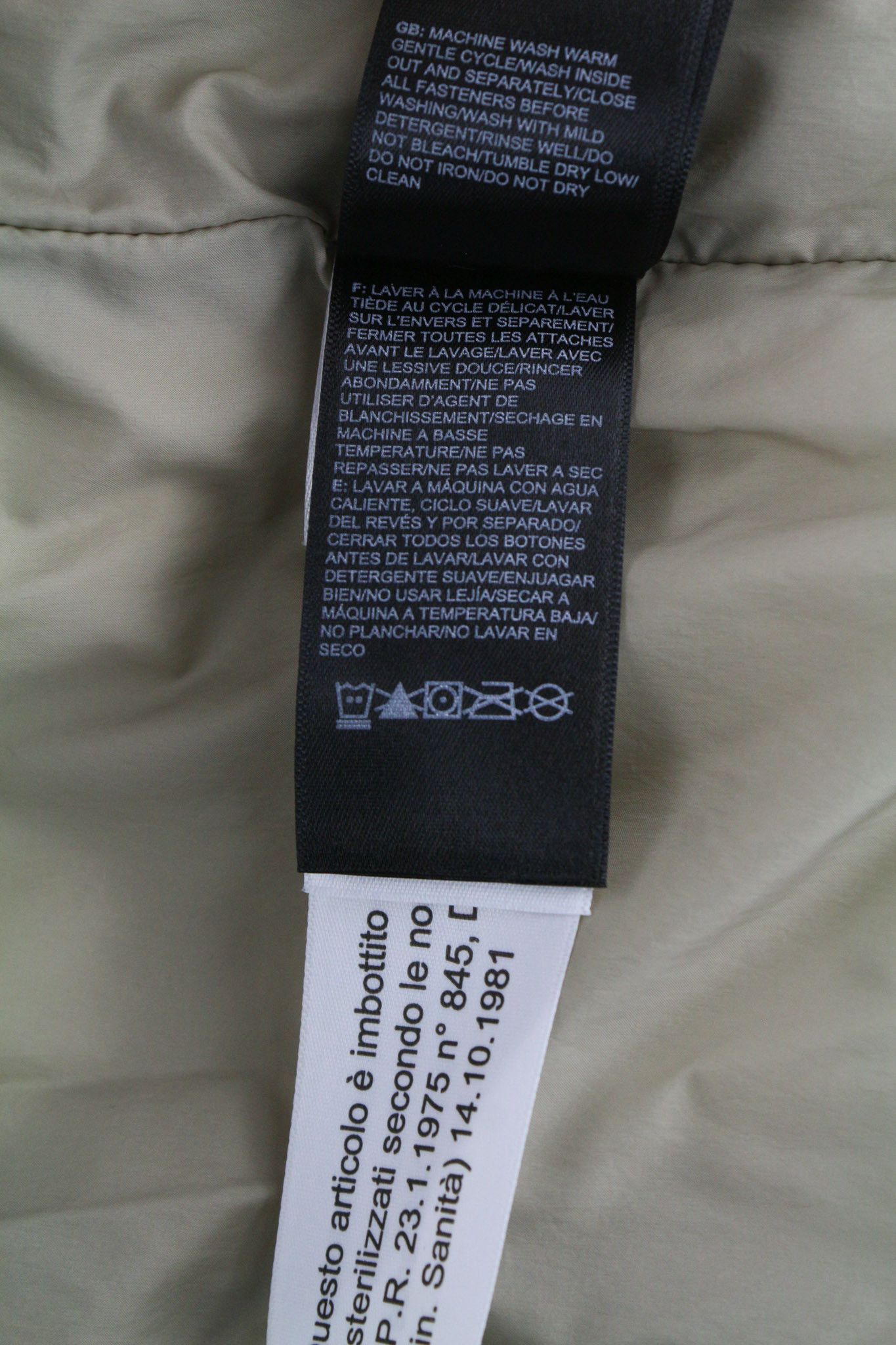 The North Face M Beige 700 Down Hooded Puffer Quilted 81472 Size US M / EU 48-50 / 2 - 8 Thumbnail