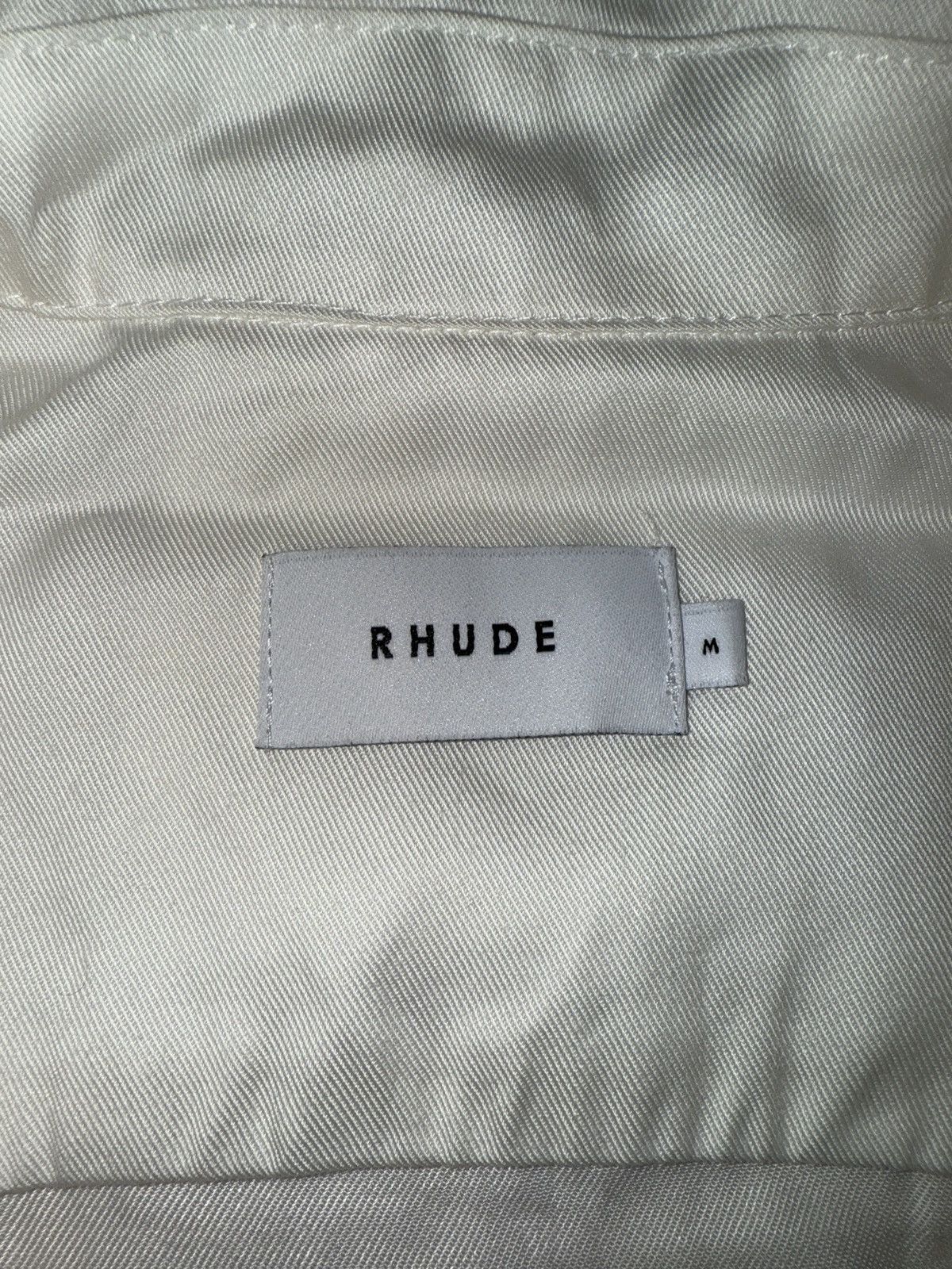 Rhude Rhude button-up hawaii white Size US M / EU 48-50 / 2 - 4 Thumbnail