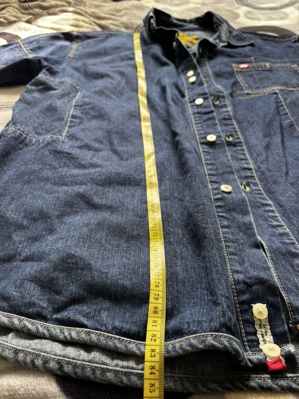 Ecko Unltd. Vintage 90s Hip Hop baggy limited editoon ECKO denim Jacket Size US XL / EU 56 / 4 - 9 Thumbnail