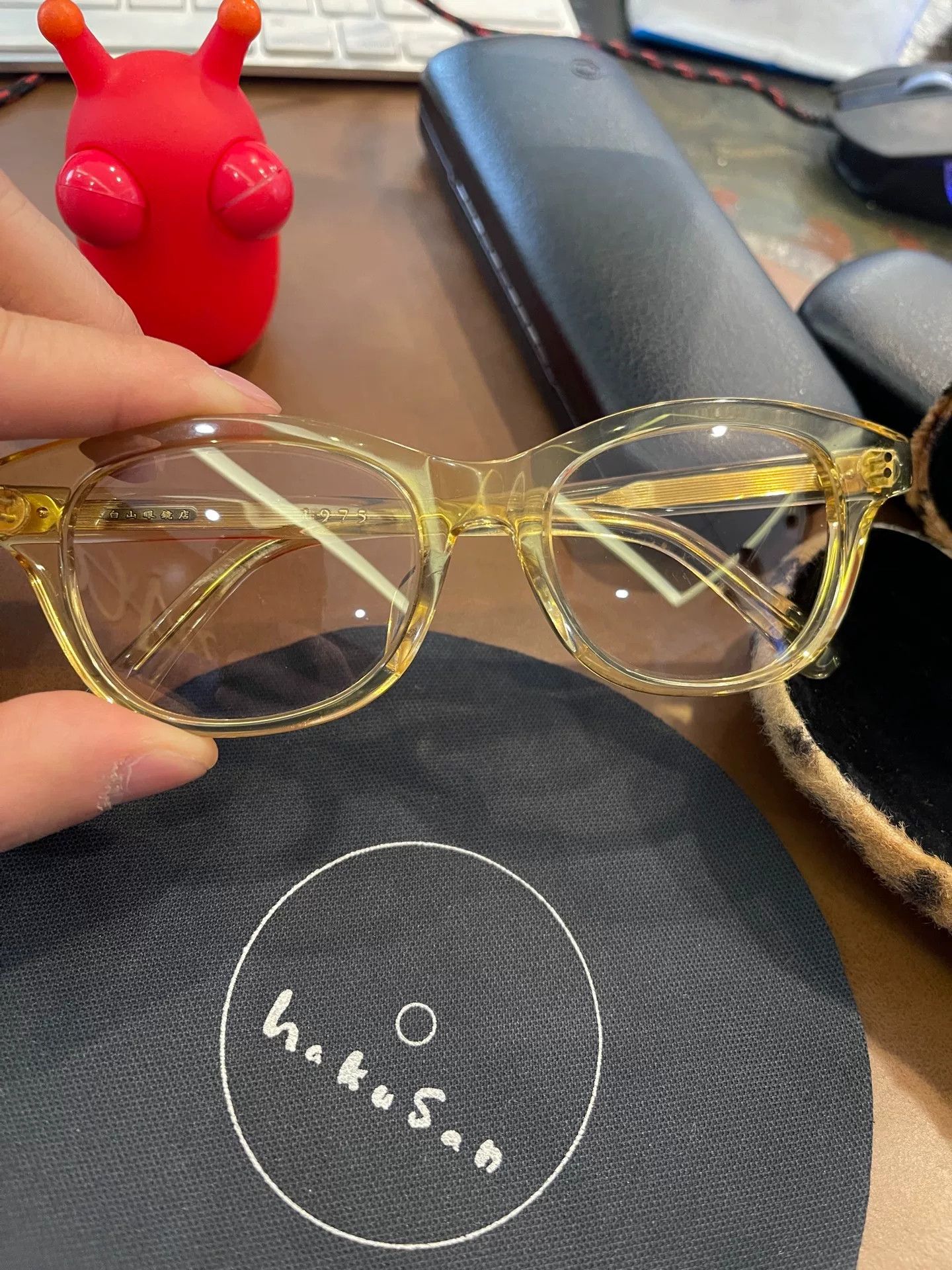Hakusan Megane Baishan Hank 1975 Eyeglasses Size ONE SIZE - 1 Thumbnail