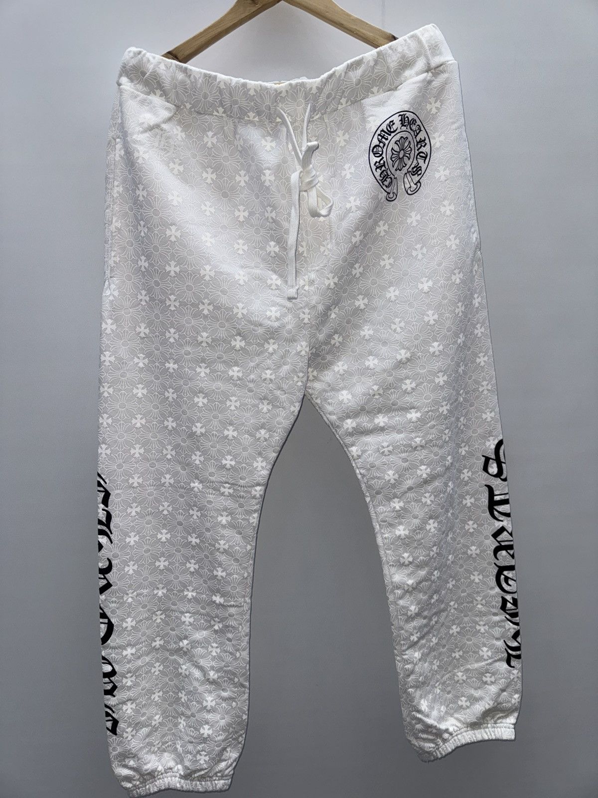 Chrome Hearts Chrome hearts sweat pants | Grailed