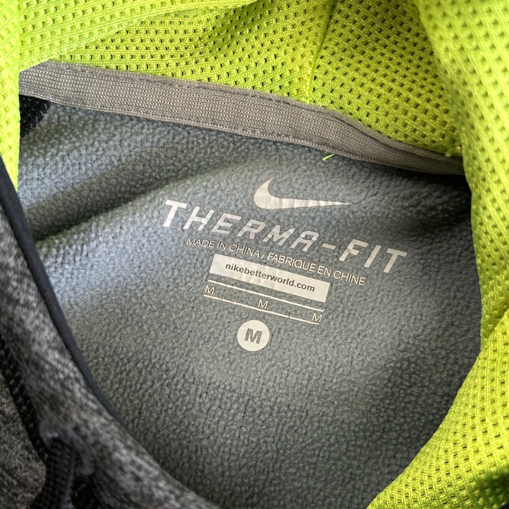 Nike Nike Hoodie Women THERMA-FIT Sweatshirt M Gray Size M / US 6-8 / IT 42-44 - 6 Thumbnail