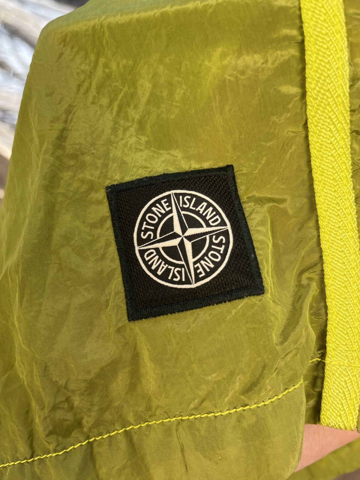 Stone Island Stone Island Olive Green Nylon Shorts L Size US 34 / EU 50 - 3 Thumbnail