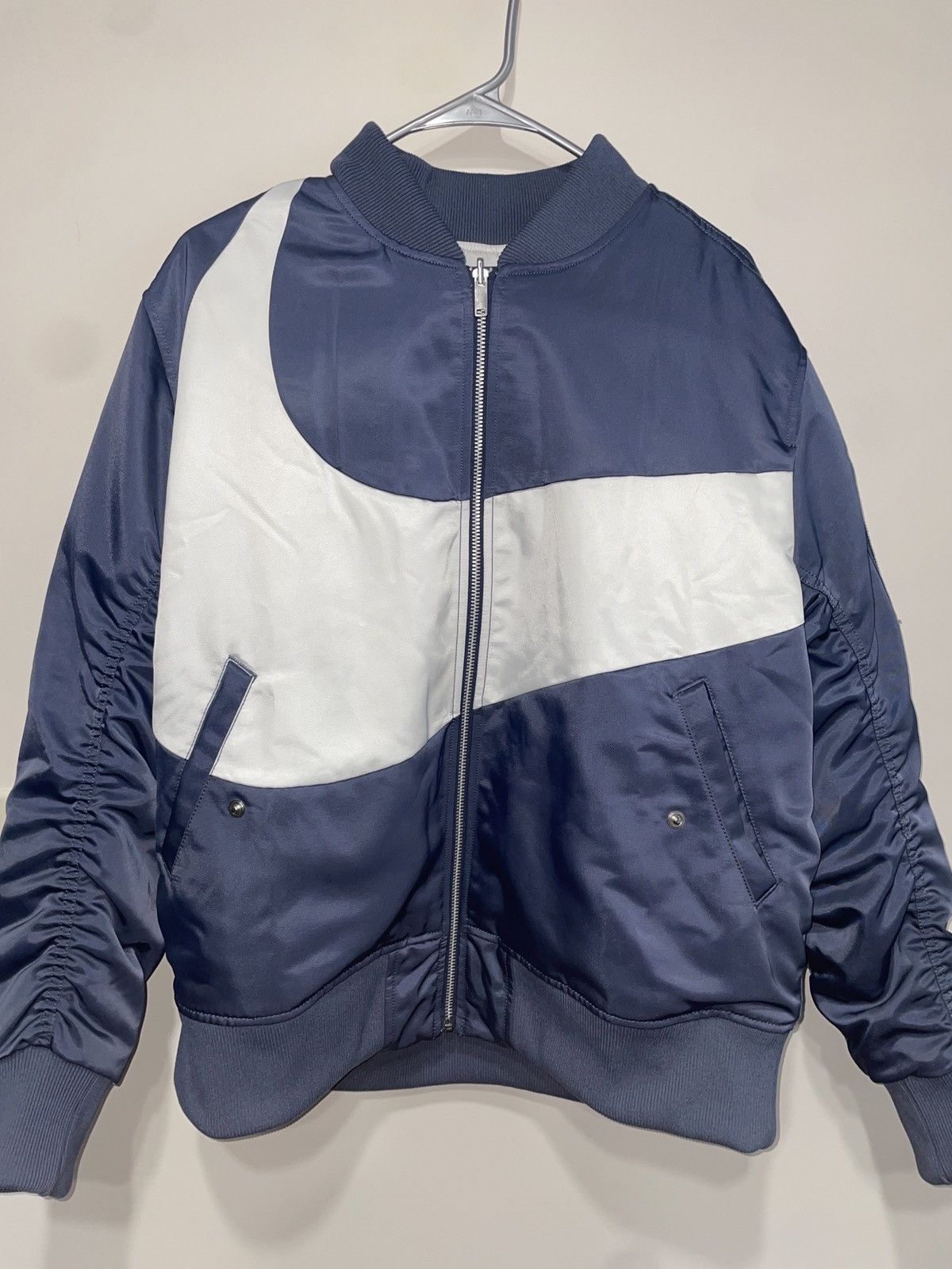 Nike Nike Swoosh Reversible Bomber Jacket Size US XL / EU 56 / 4 - 2 Thumbnail