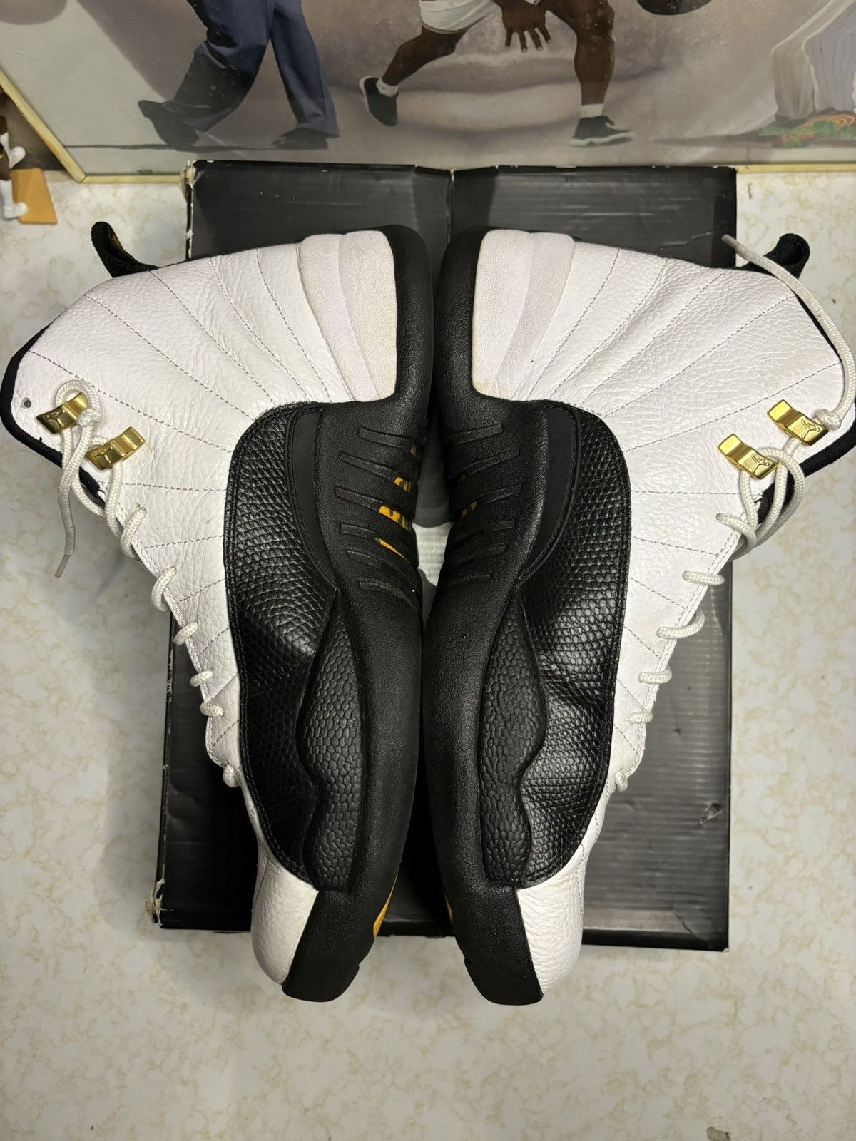 Jordan Brand Jordan Retro 12 ‘Taxi’ Size US 12 / EU 45 - 3 Thumbnail