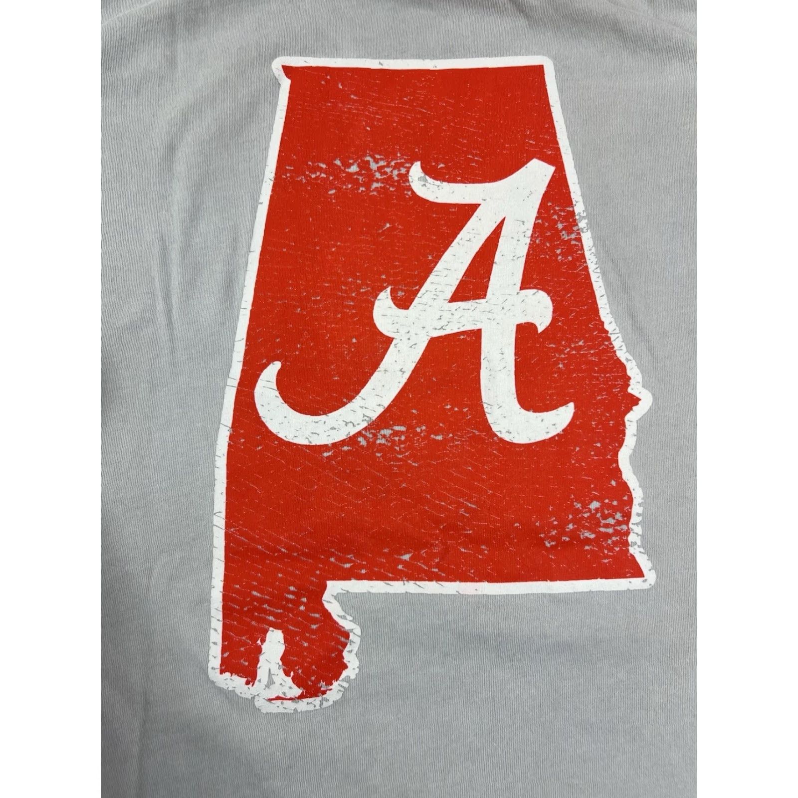 Vintage VINTAGE US Alabama State T Shirt XL Mens Short Sleeve Gray University Sports Shirt Size US XL / EU 56 / 4 - 5 Thumbnail
