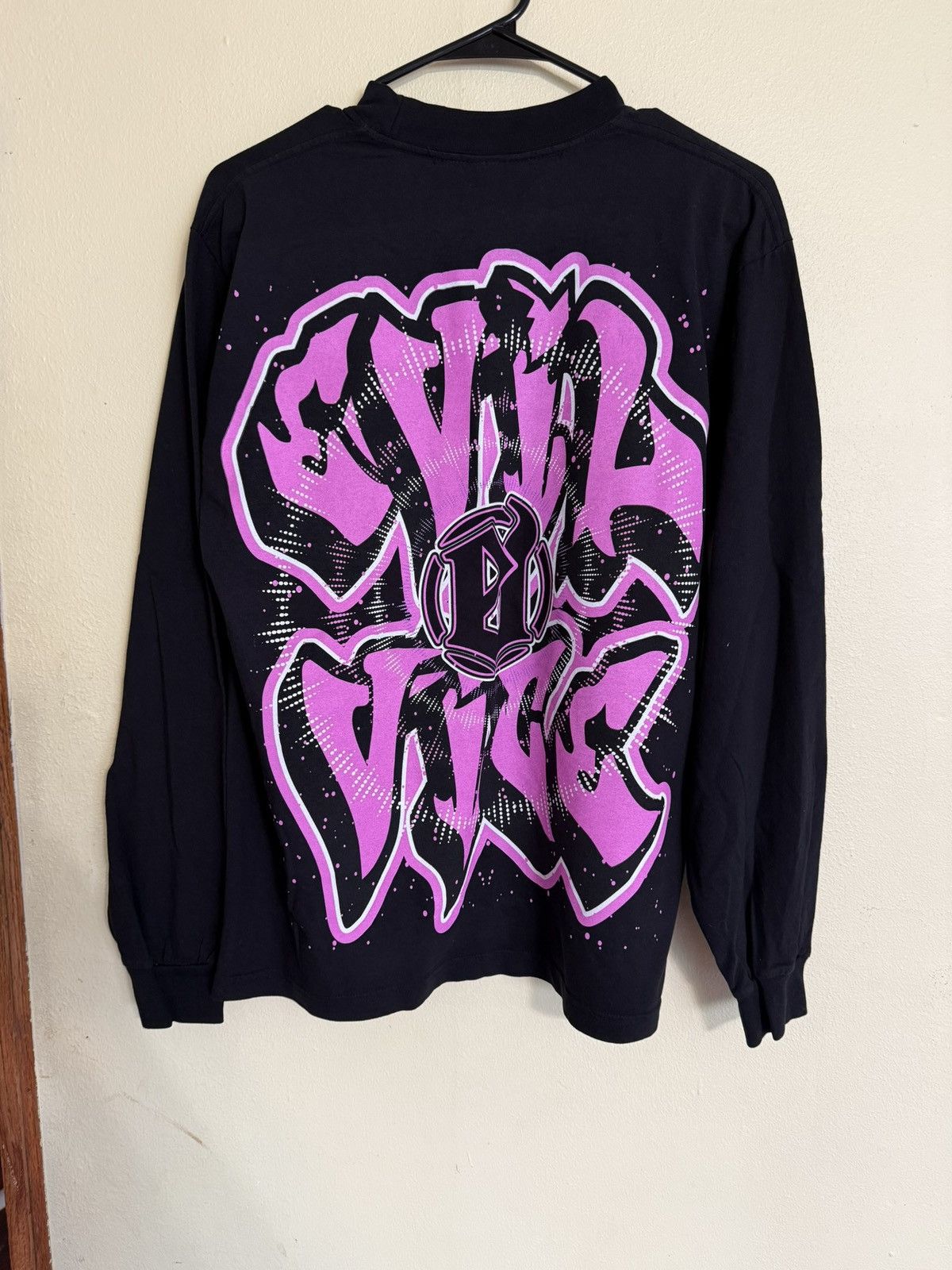 Other Evil Vice Long Sleeve Tee with Pink Graphic Skull Men’s S Size US S / EU 44-46 / 1 - 5 Thumbnail