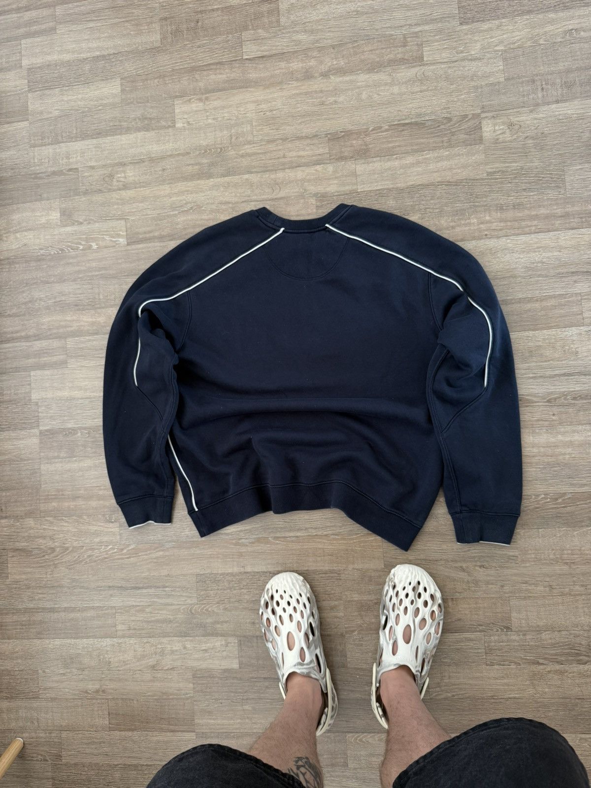 Nike Vintage Nike 00s Track Big Logo Sweatshirt Drill Jacket Size US XL / EU 56 / 4 - 10 Thumbnail