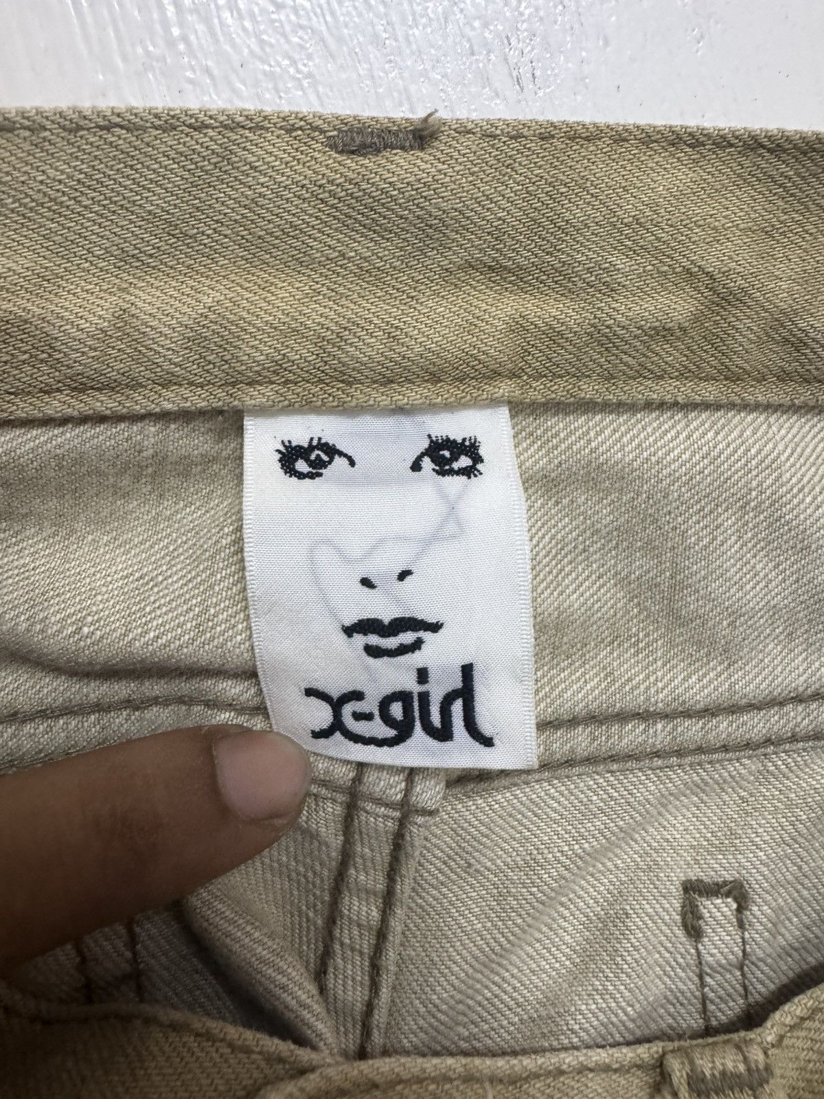 Japanese Brand X- girl Japan Faded denim Size US 31 - 6 Thumbnail