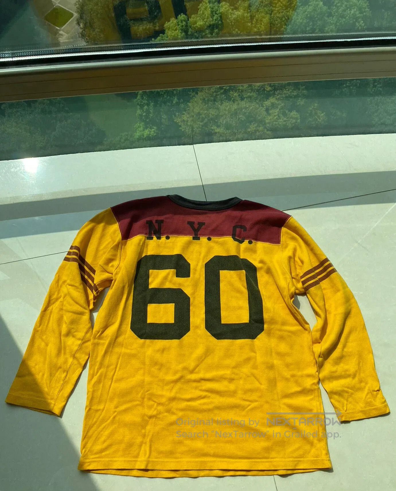 Freewheelers long sleeve yellow minnesota shirt. Size US S / EU 44-46 / 1 - 2 Thumbnail