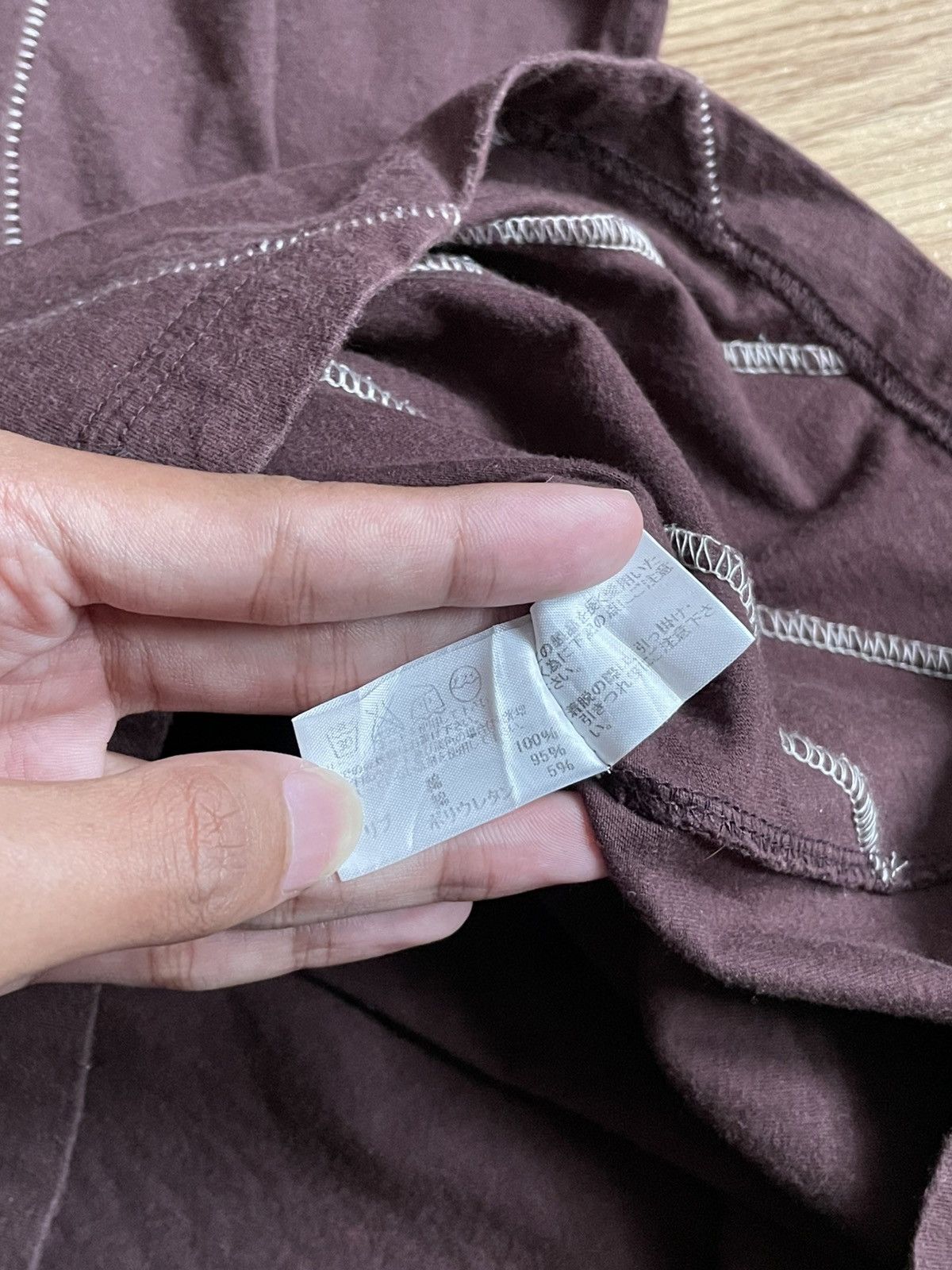 Issey Miyake Issey Miyake Spiral Stich Tee Size US M / EU 48-50 / 2 - 5 Thumbnail