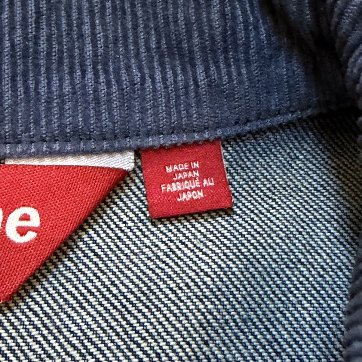 Supreme Supreme Distressed Selvedge Trucker Jacket (FW25) Size US S / EU 44-46 / 1 - 6 Thumbnail