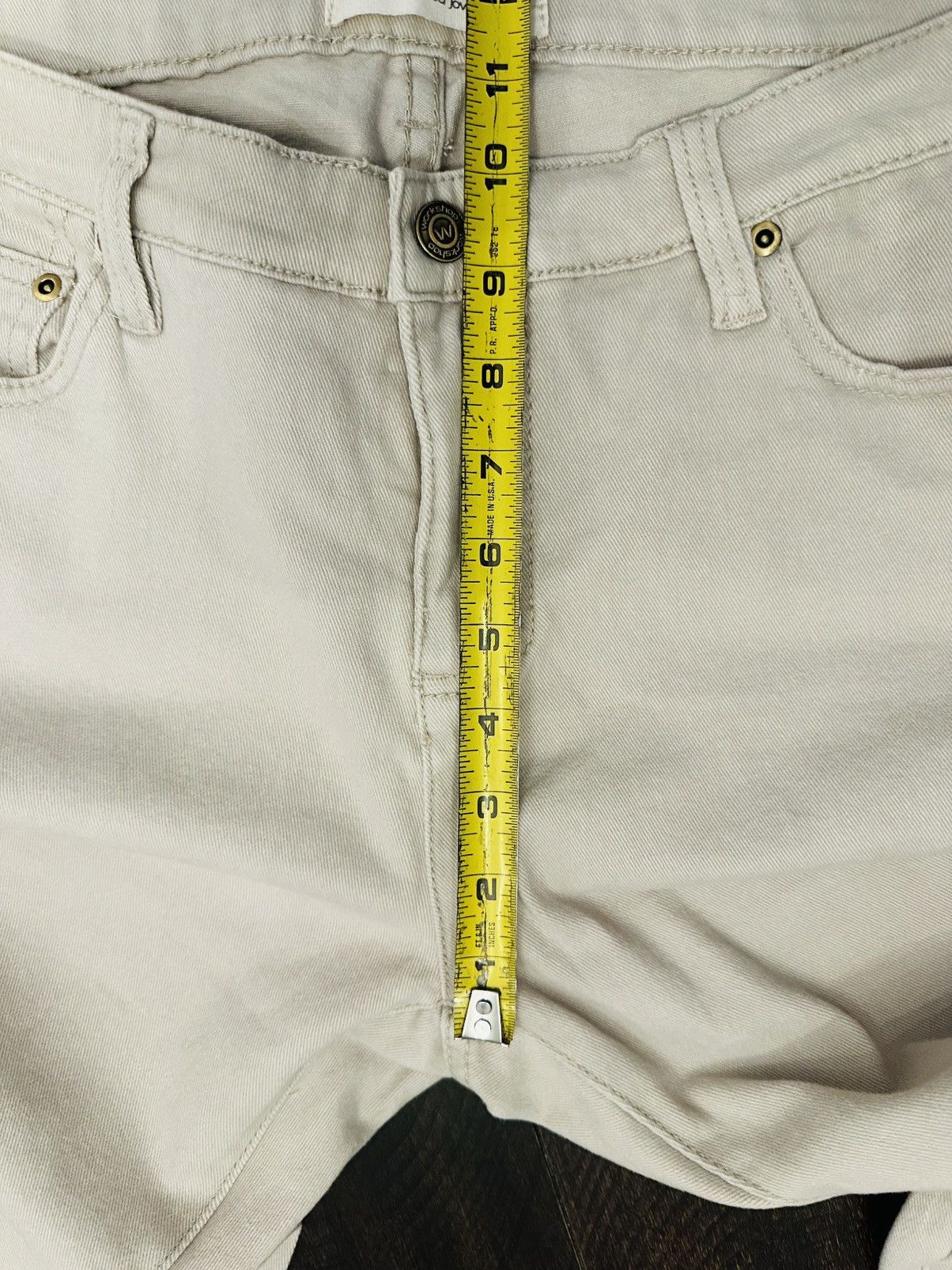 Other NWT Workshop Andrea Jovine Women’s Beige Pants-Size 12 Size 34" / US 12 / IT 48 - 5 Thumbnail