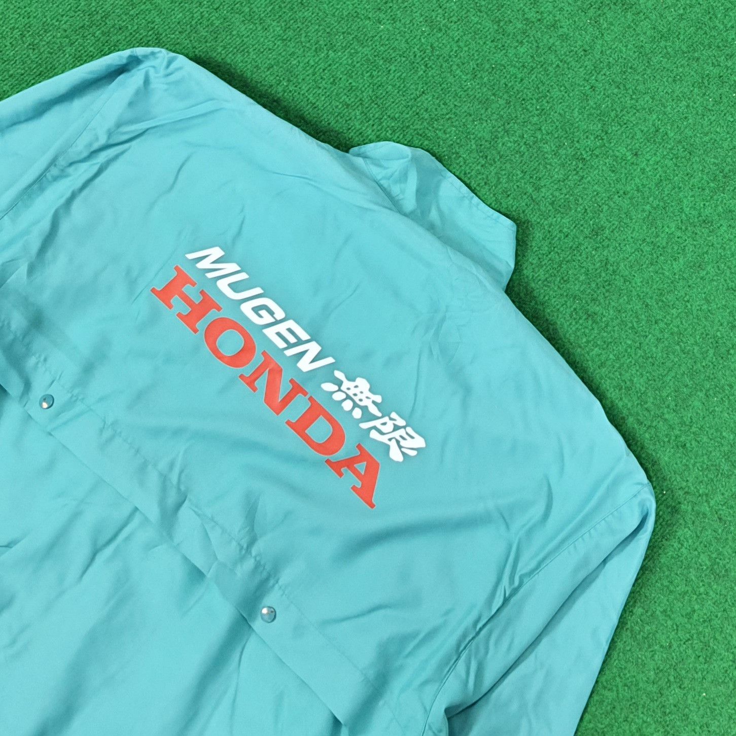 Japanese Brand Vintage Mugen Honda Leyton House Custom Racing Windbreaker Size US XL / EU 56 / 4 - 2 Thumbnail