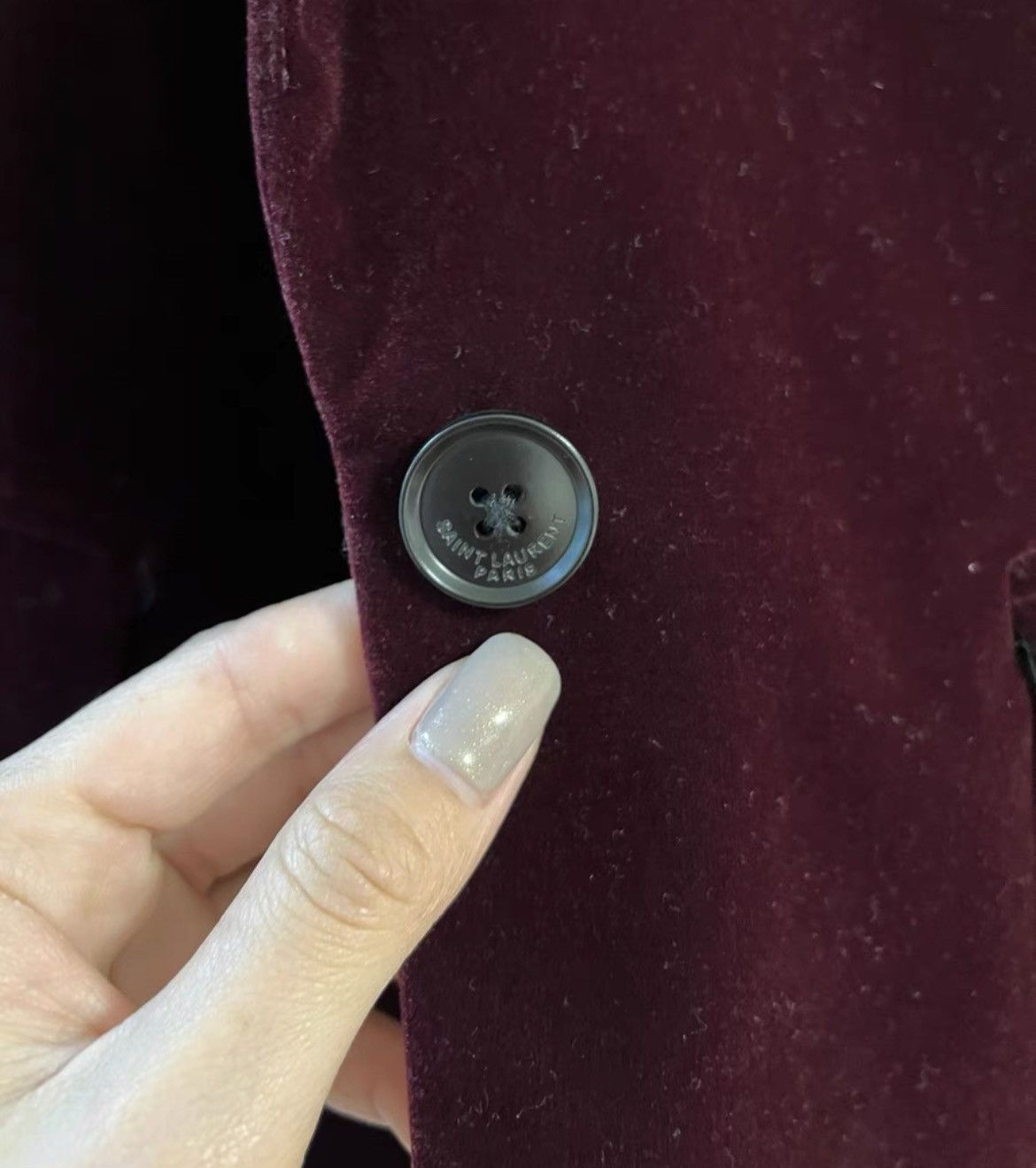 Saint Laurent Paris Saint Laurent burgundy velvet suit Size XS / US 0-2 / IT 36-38 - 7 Thumbnail