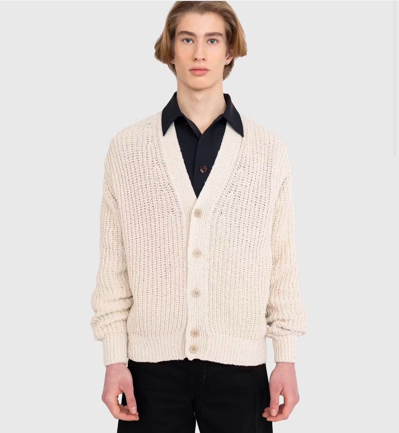 Lemaire RARE GRAIL Lemaire Italian chunky knit cardigan Size US M / EU 48-50 / 2 - 5 Thumbnail