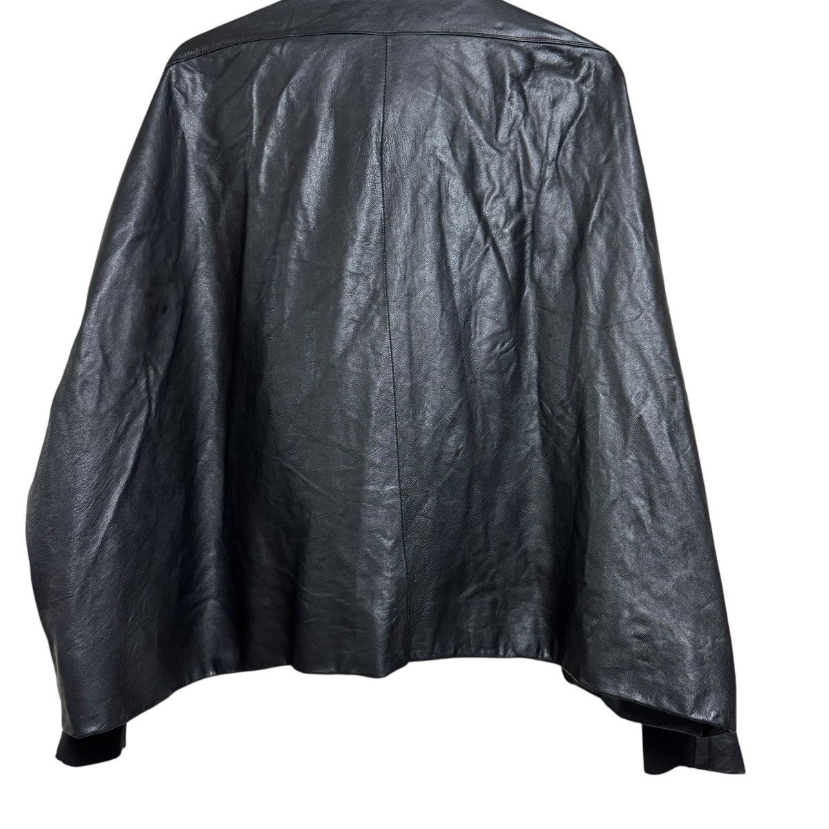Rick Owens FW2012 'Mountain Fall' Rick Owens Leather Jacket Cropped Size M / US 6-8 / IT 42-44 - 10 Thumbnail