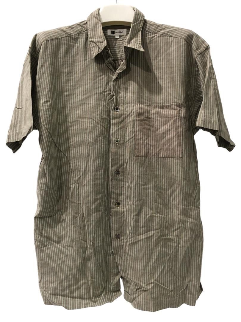 Issey Miyake Vintage IM product stripes Buttons ups shirt Size US L / EU 52-54 / 3 - 2 Thumbnail