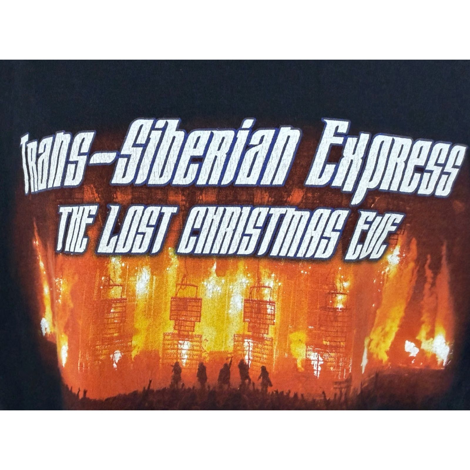 Hanes Trans-Siberian Orchestra Shirt 3XL Hanes Mens T-Shirt Black Christmas Holiday Music Graphic Print Crew Neck Short Sleeve 3XL Size US XXL / EU 58 / 5 - 6 Thumbnail
