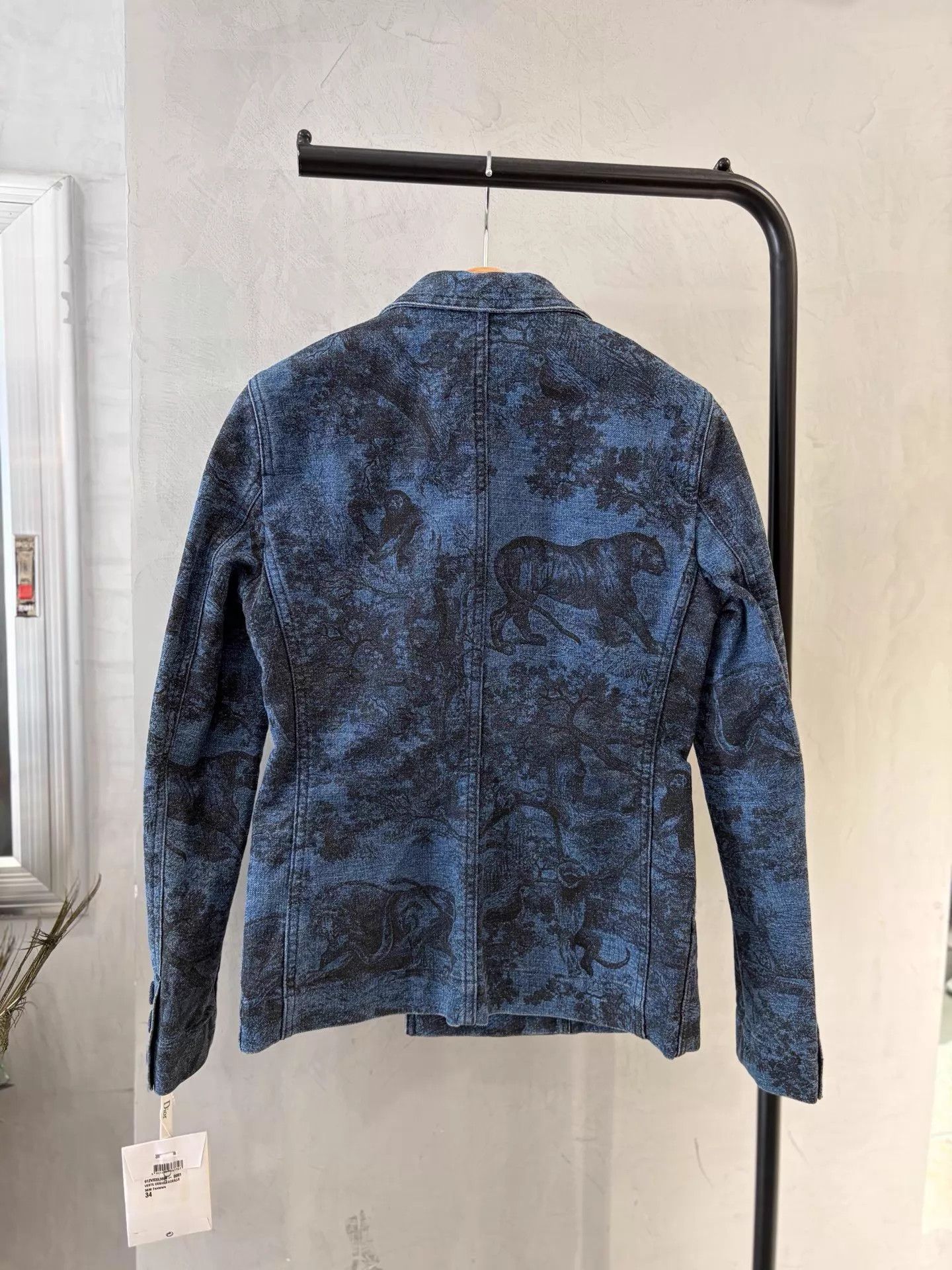 Dior Dior Zoo Denim Jacket Women 34/36 NWT Size XS / US 0-2 / IT 36-38 - 2 Thumbnail
