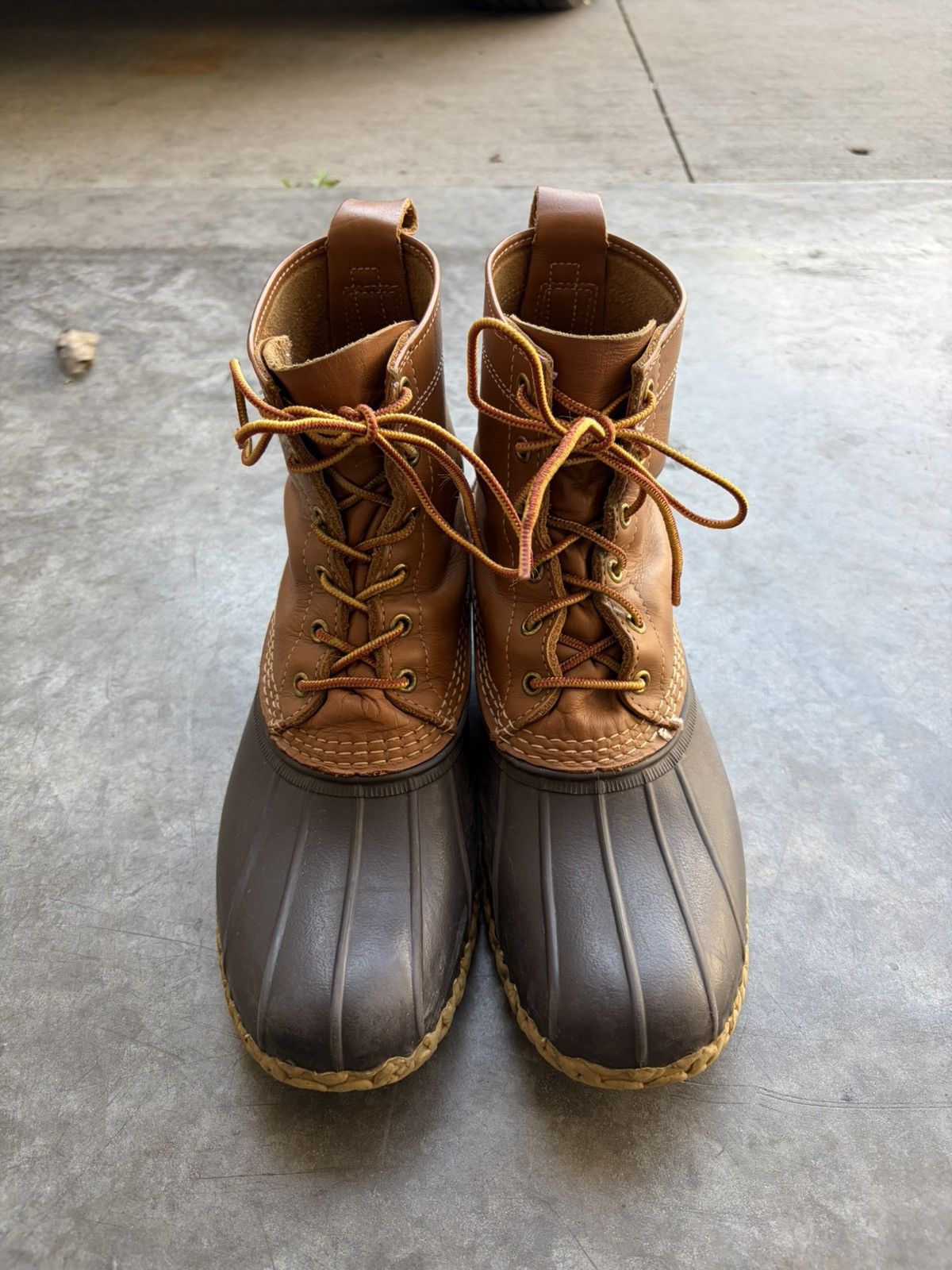 L.L. Bean Vintage L.L. Bean Bean Boots Hightop Leather Waterproof Boot Size US 10 / EU 43 - 3 Thumbnail