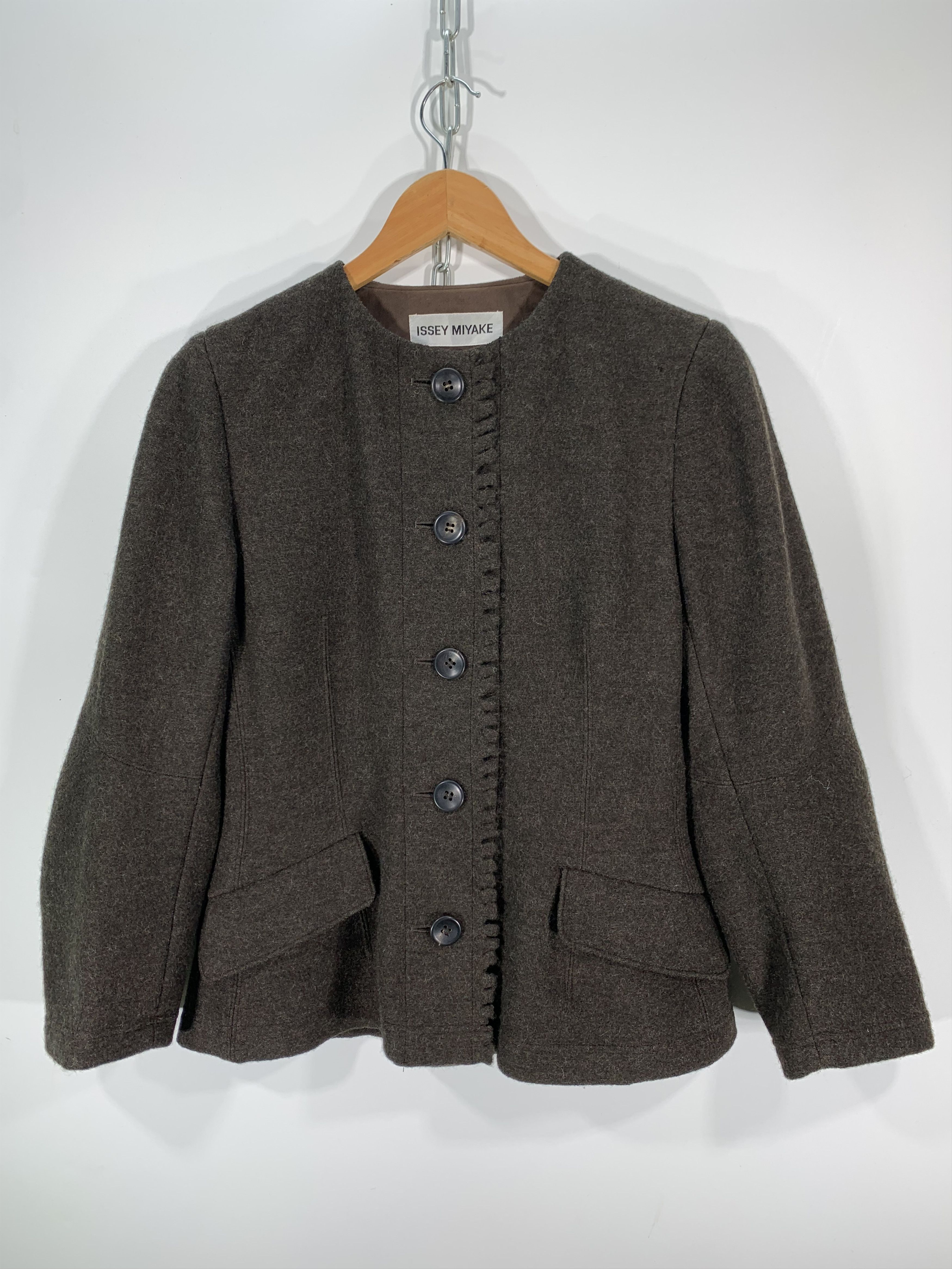 ⚡️Woolhair Jacket Issey Miyake