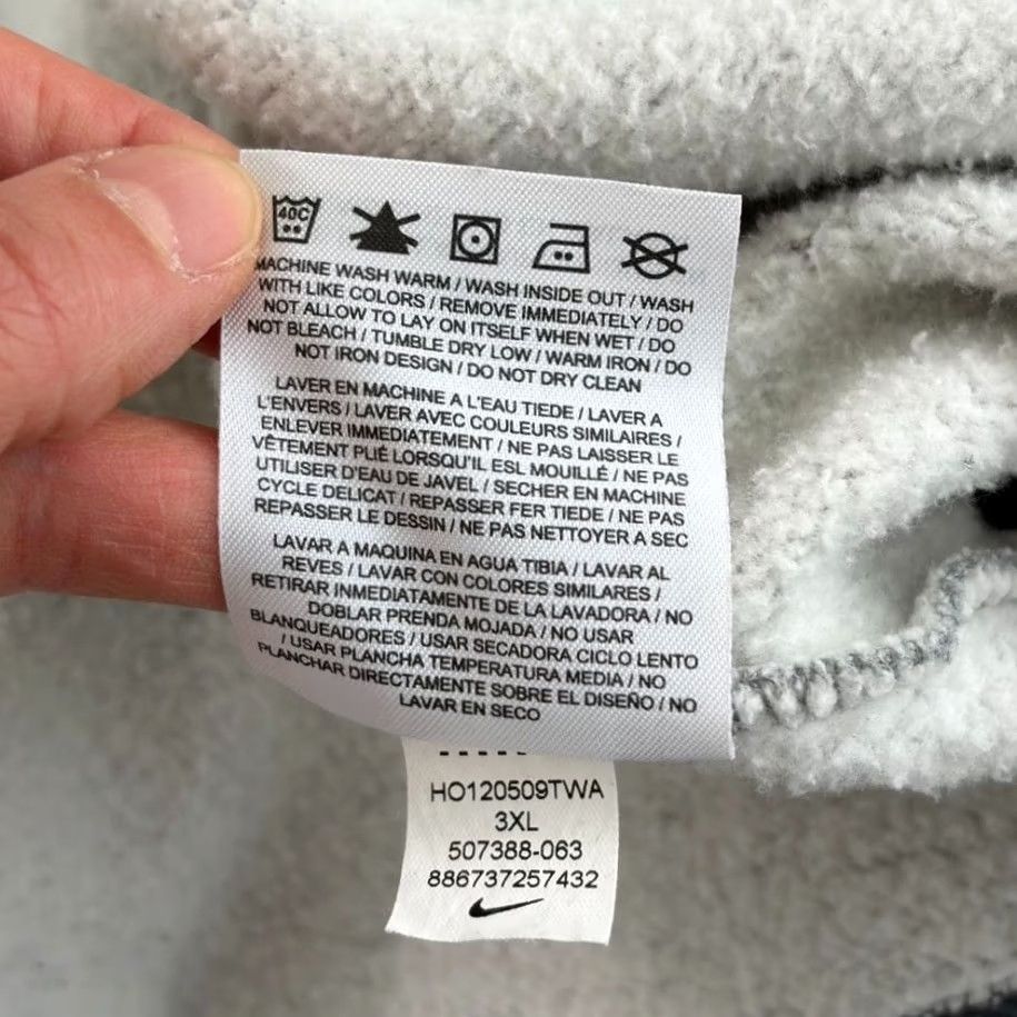 Nike Nike Sportswear Tech Fleece Full Zip Hoodie Grey 3XL Men Sportswear Logo Hooded Lightweight Pockets All Seasons Baseball Golf Running Gym Training Size US XXL / EU 58 / 5 - 8 Thumbnail