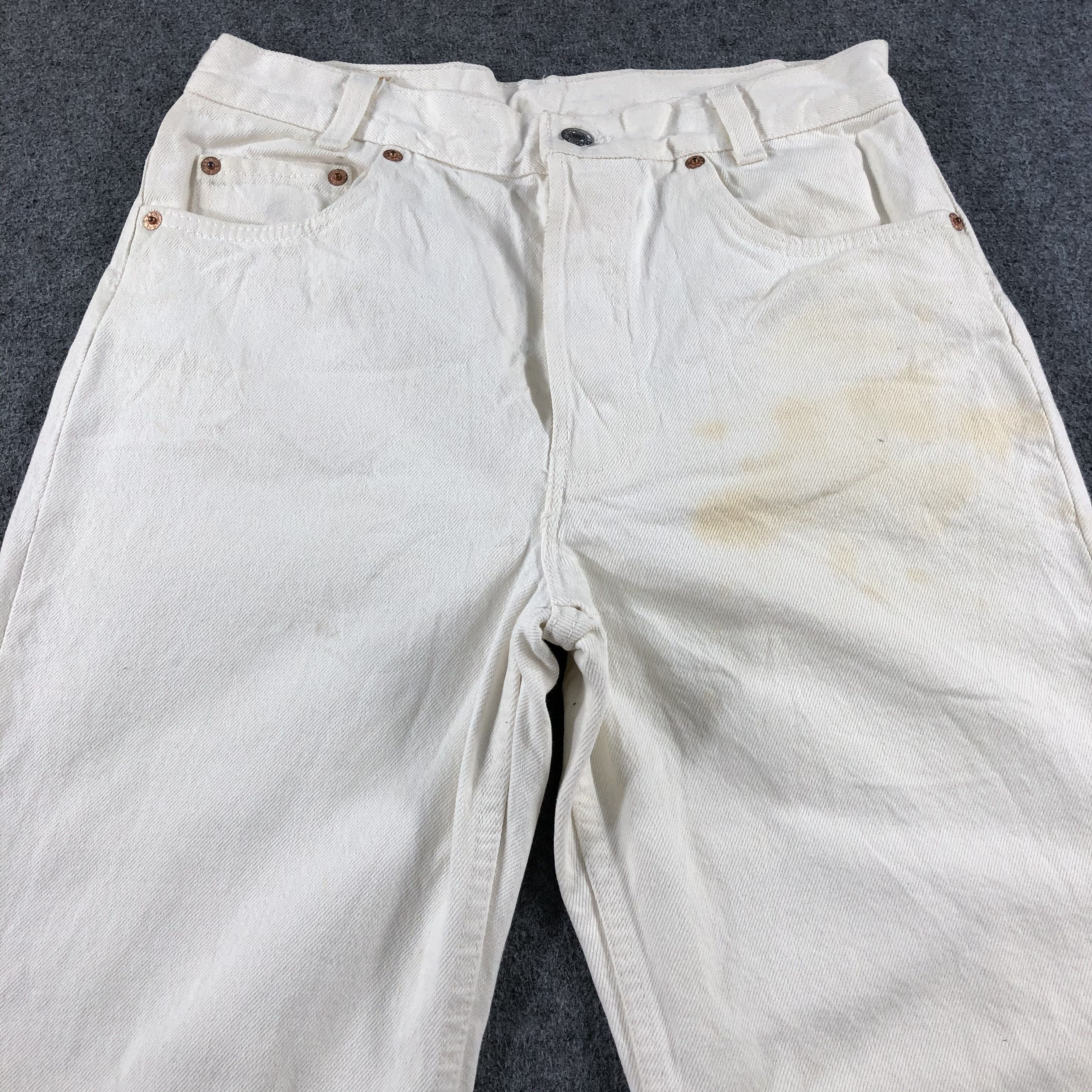 Levi's × Vintage 90s Vintage Light Wash Levis 701 Jeans-J2366 Size US 28 / EU 44 - 3 Thumbnail