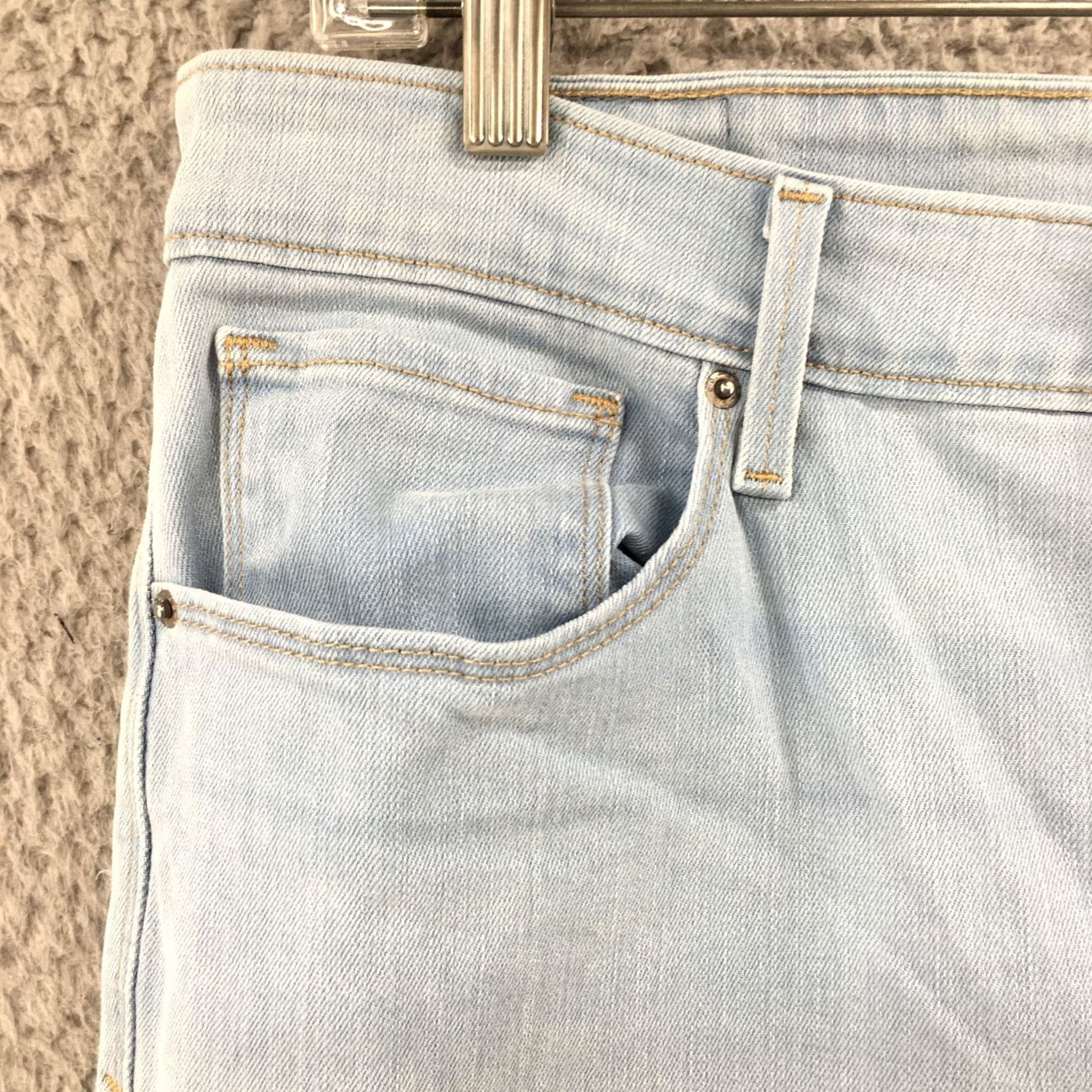 Levi's Levi's Capri Jeans Women's 32 Blue Denim Mid Rise Cotton Blend Jeans Capri Womens Size 24" / US 00 / IT 34 - 4 Thumbnail