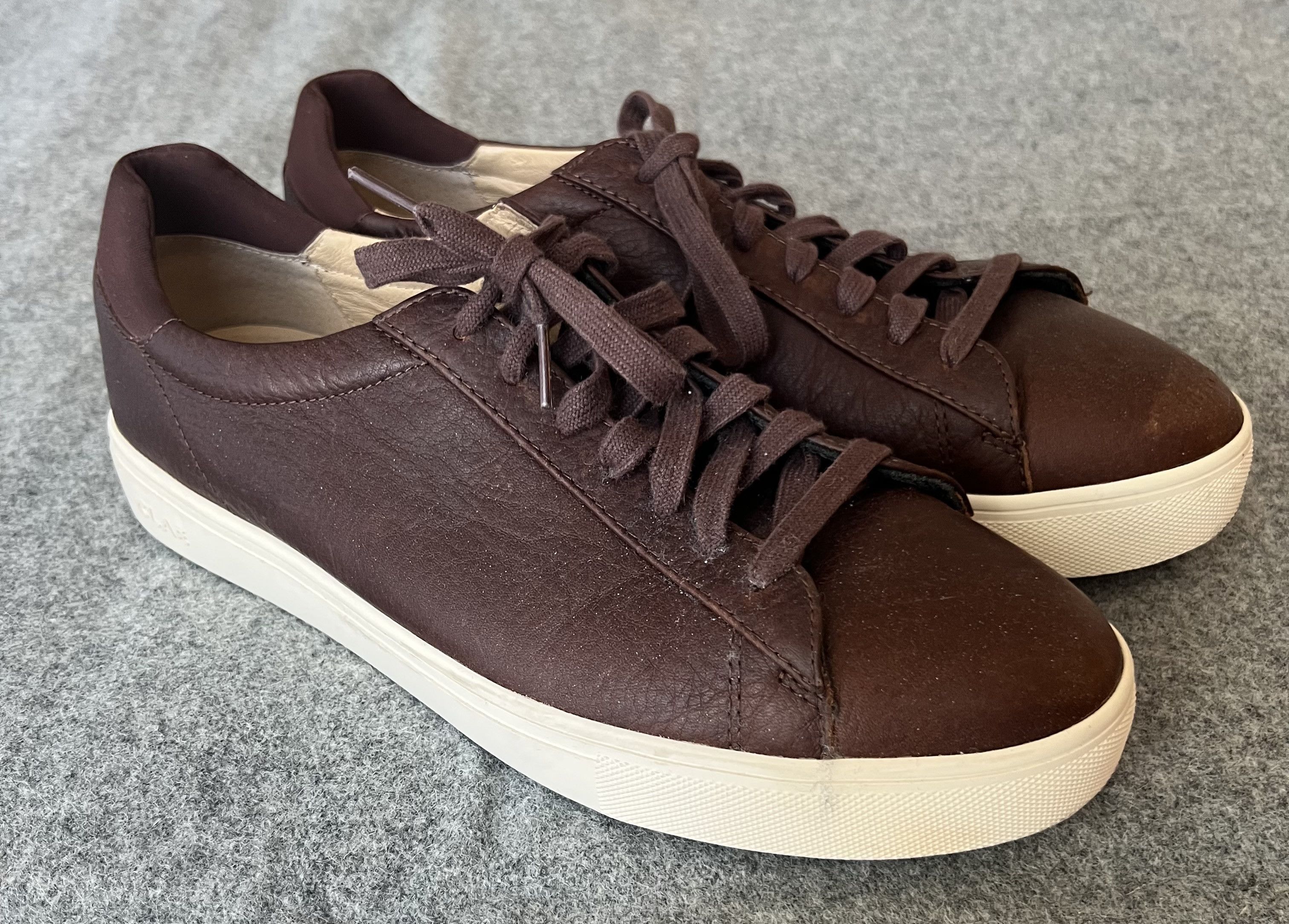 CLAE CLAE Bradley Men’s Sneakers - Cocoa Leather Size US 13 / EU 46 - 1 Thumbnail